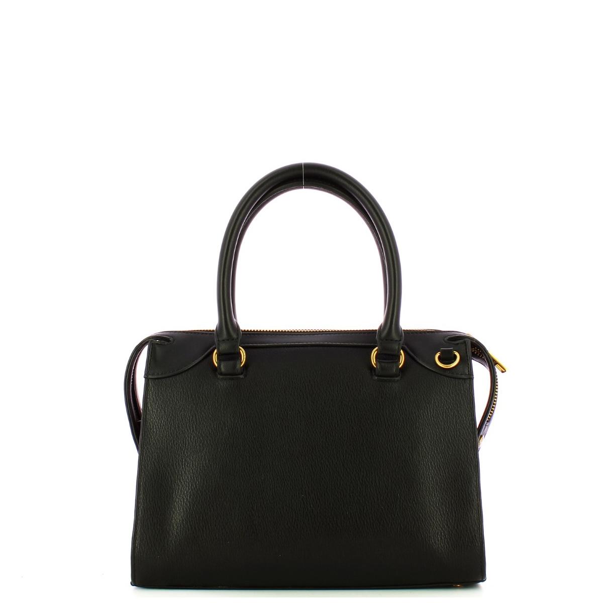 Liu Jo Borsa a mano Ecosostenibile con logo Nero - 3