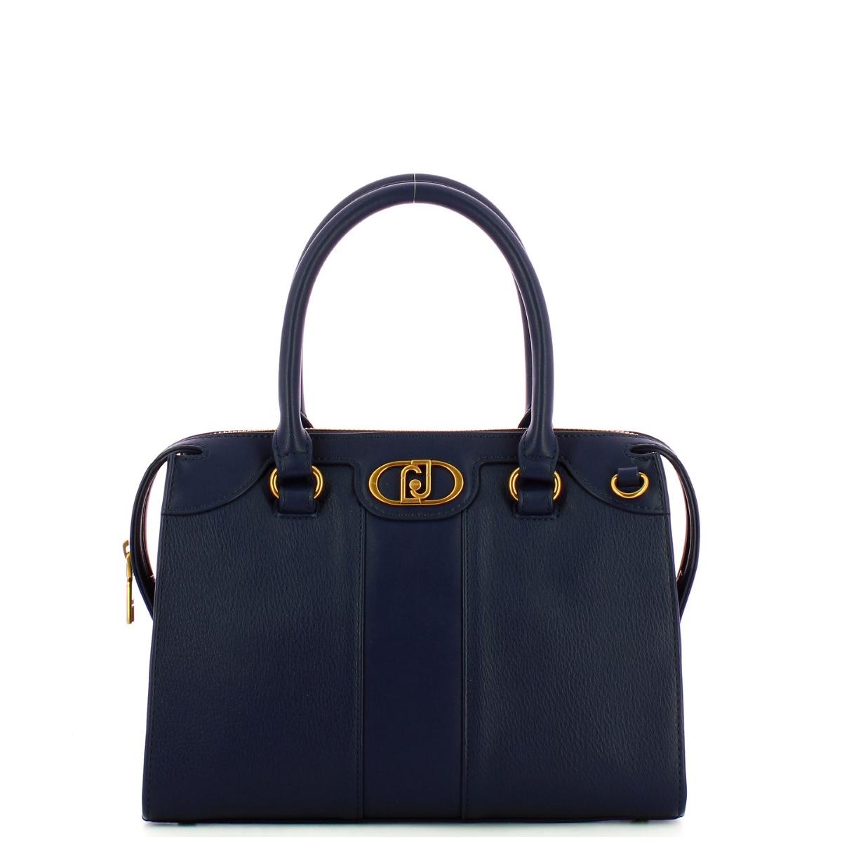 Liu Jo Borsa a mano Ecosostenibile con logo Dress Blue - 1