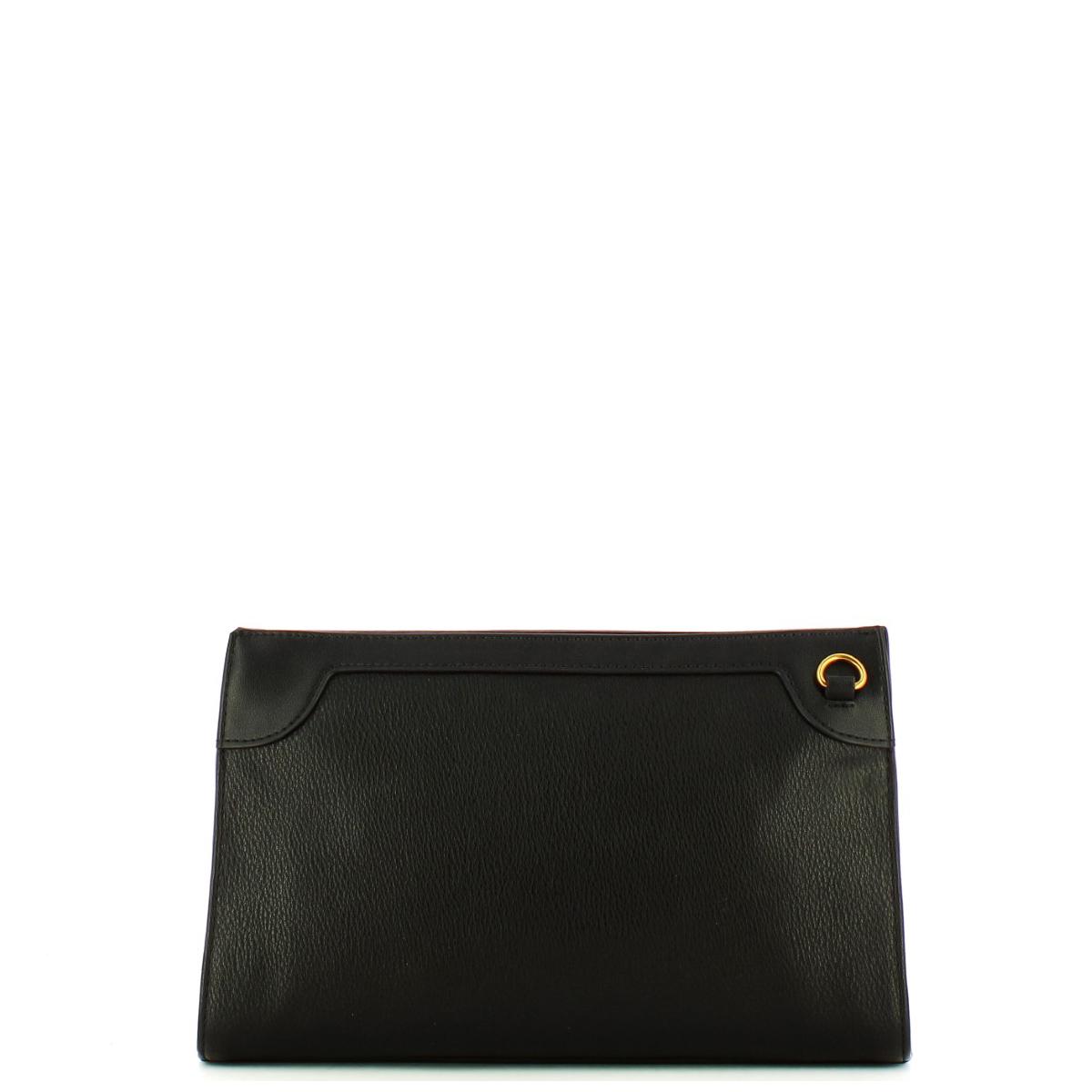 Liu Jo Borsa a tracolla Ecosostenibile con logo Nero - 3