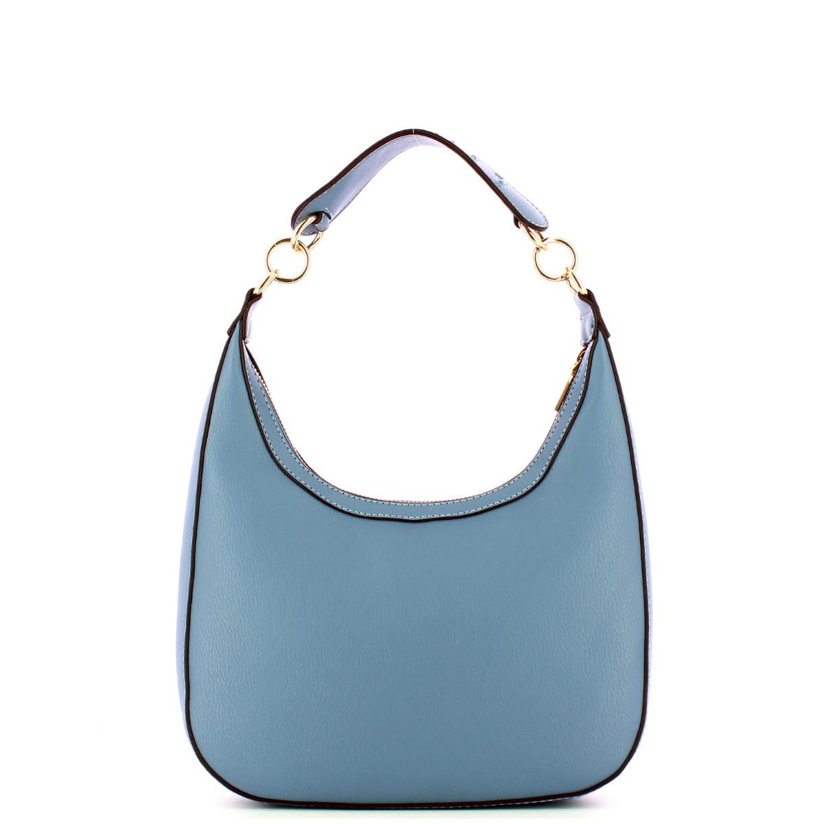 Liu Jo Hobo Bag con logo Blue Denim - 3