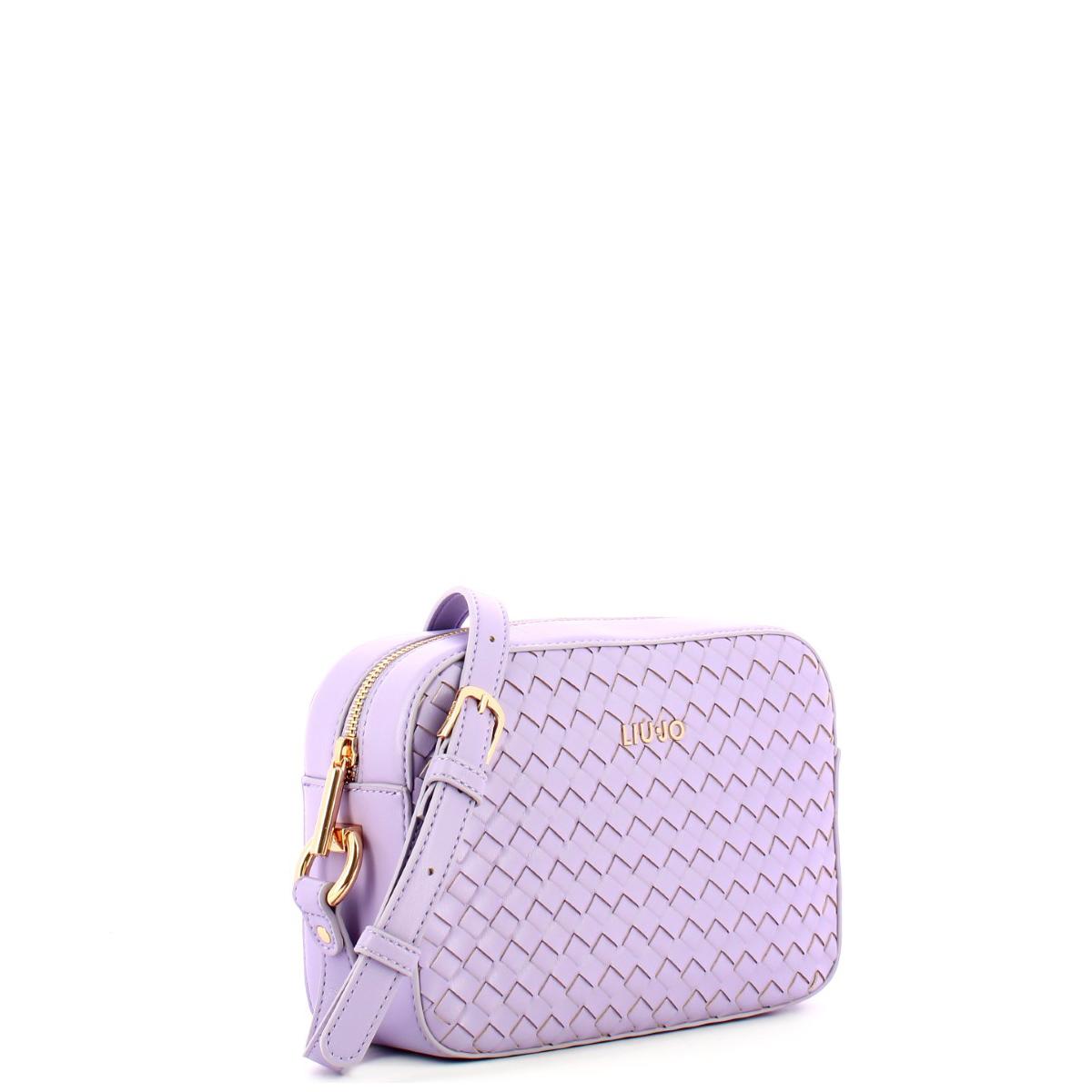 Liu Jo Camera Bag intrecciata Glicine - 2