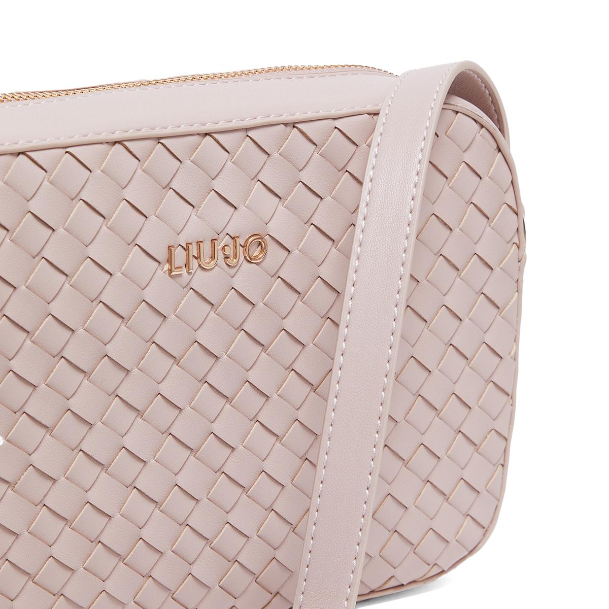 Liu Jo Camera Bag intrecciata Meg Rose - 4