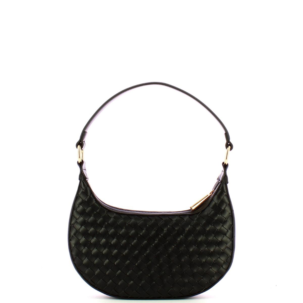 Liu Jo Mini Hobo Bag intrecciata Nero - 3