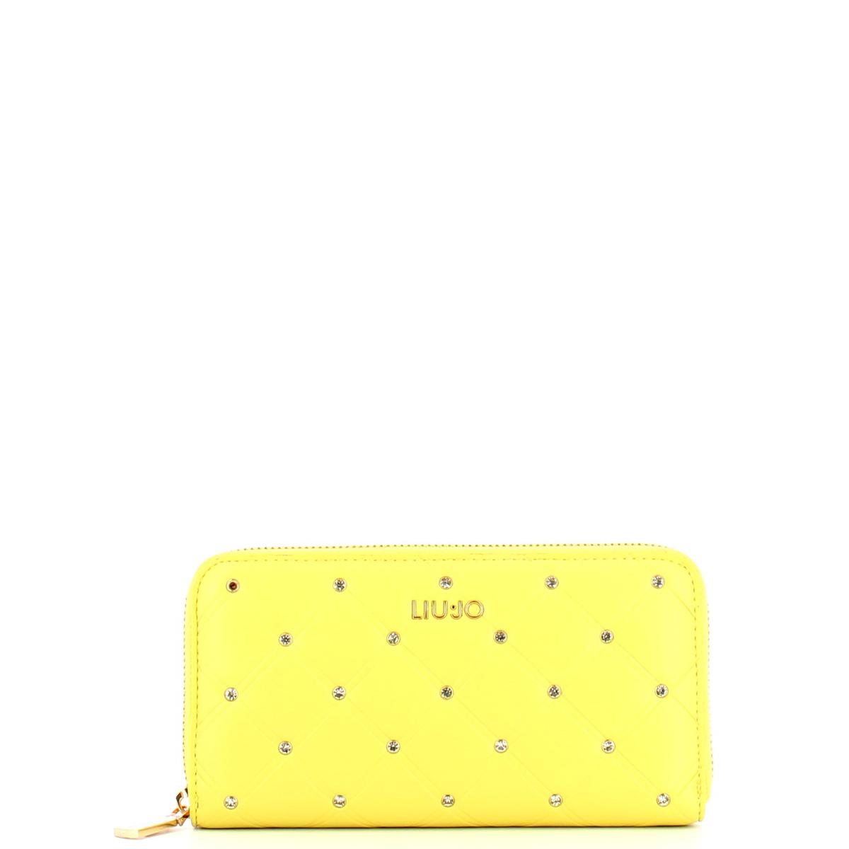 Liu Jo Portafoglio con strass Zip Around Endive - 1