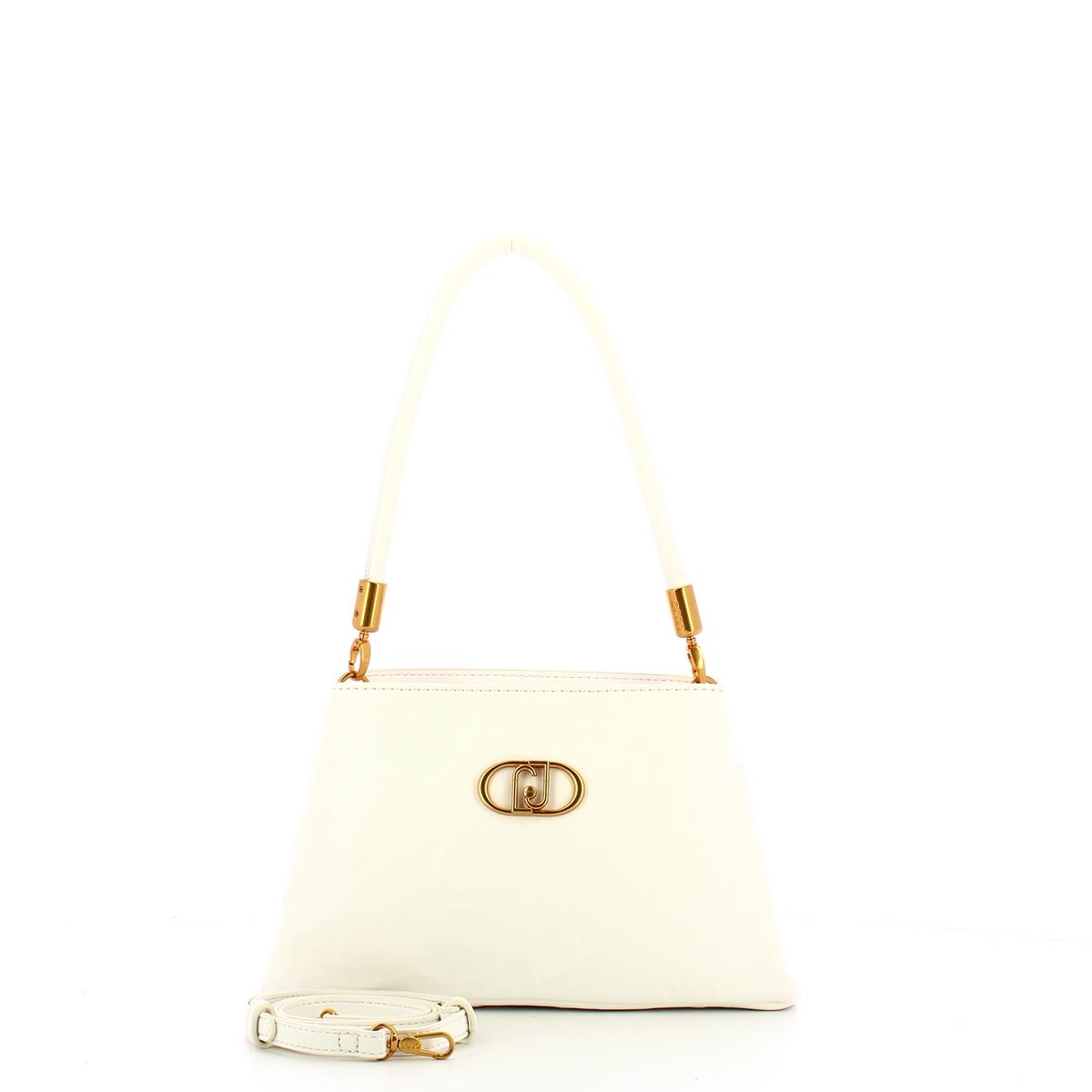 Liu Jo Borsa a mano S Double Off White - 4