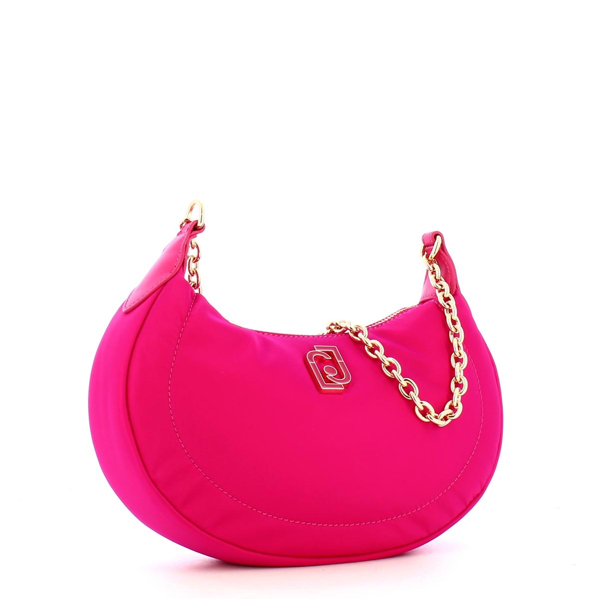 Liu Jo Borsa a spalla Ecosostenibile in Nylon Dark Fuxia - 2