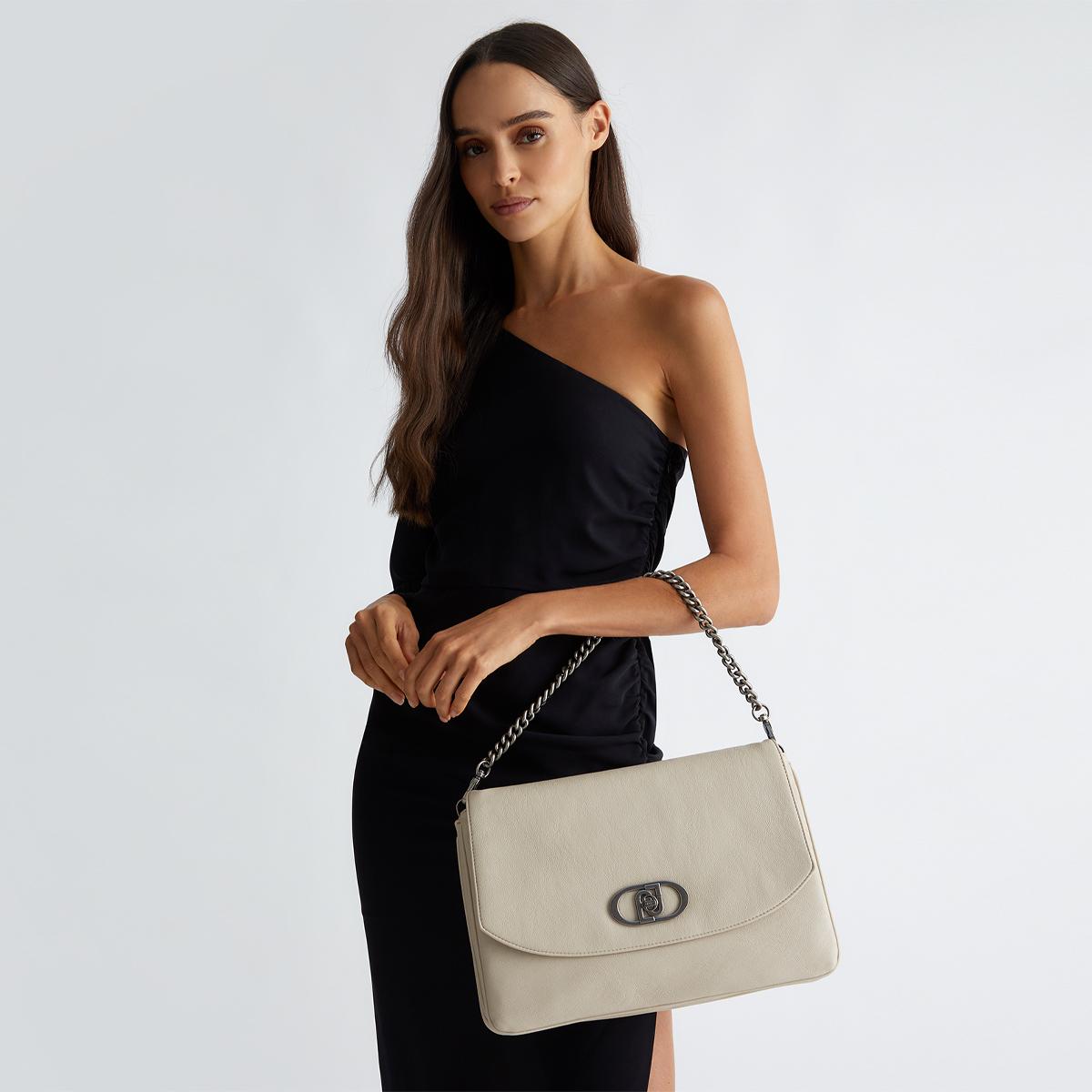 Liu Jo Borsa a mano piatta True Champagne - 2