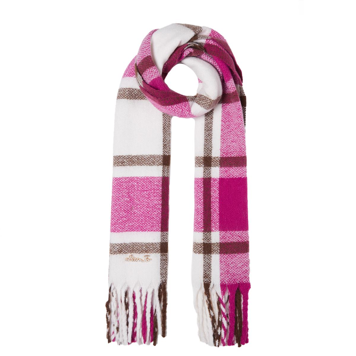 Liu Jo Scialle Jacquard Fucsia - 1