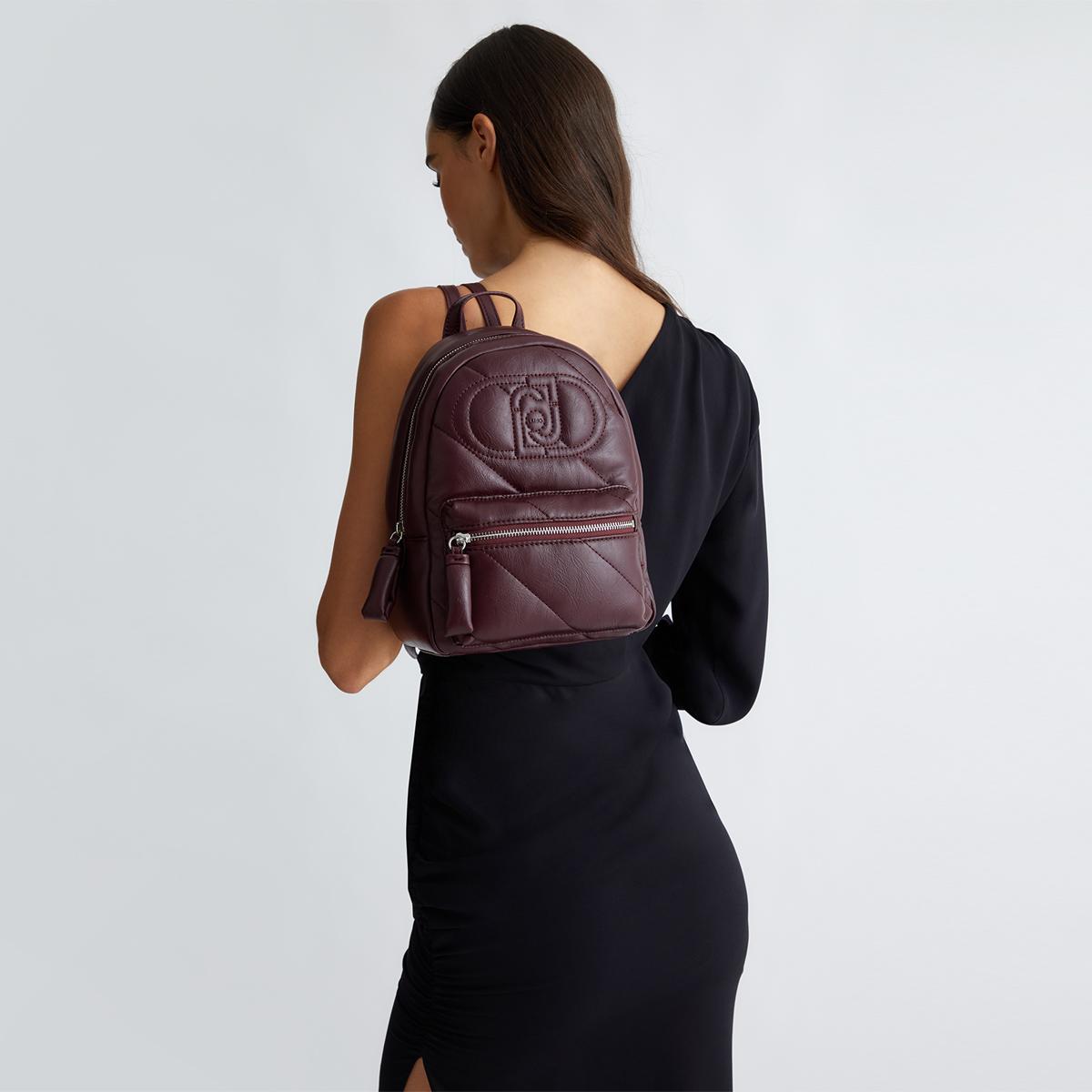 Liu Jo Zainetto Glossy Matelassé Bordeaux - 2