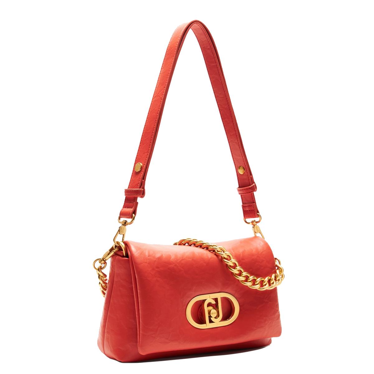 Liu Jo LaPuffy small Pumpkin Shoulder Bag - 3