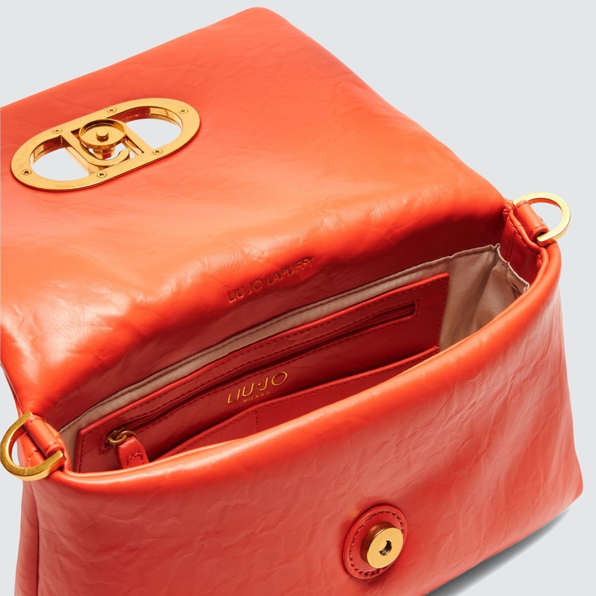 Liu Jo LaPuffy small Pumpkin Shoulder Bag - 6