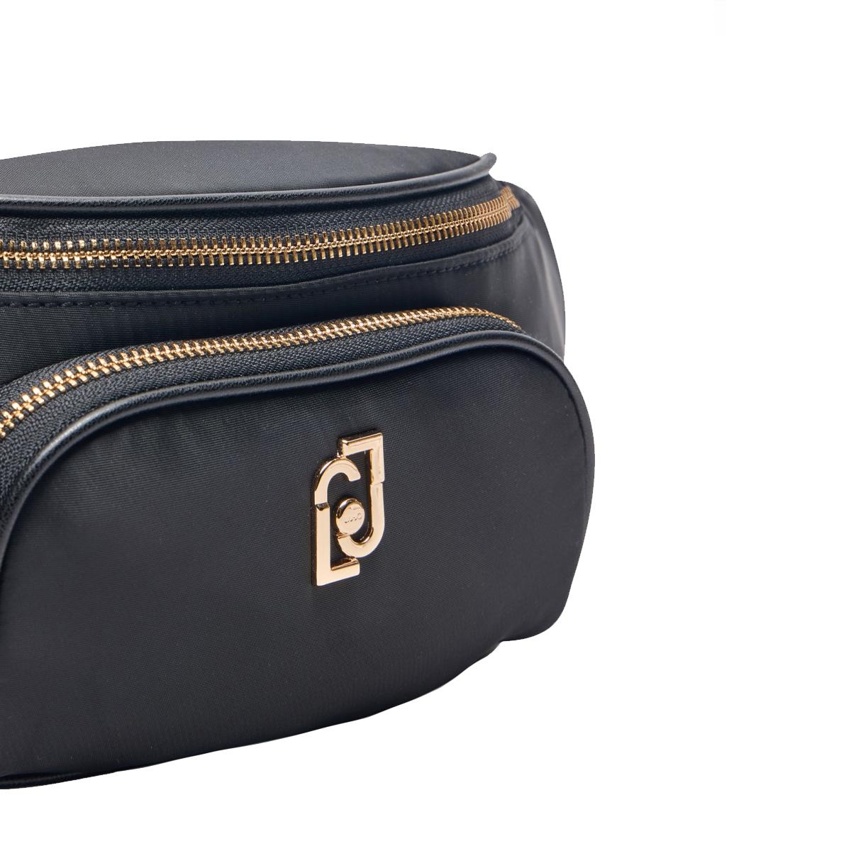 Liu Jo Marsupio in Nylon con Logo Black - 4
