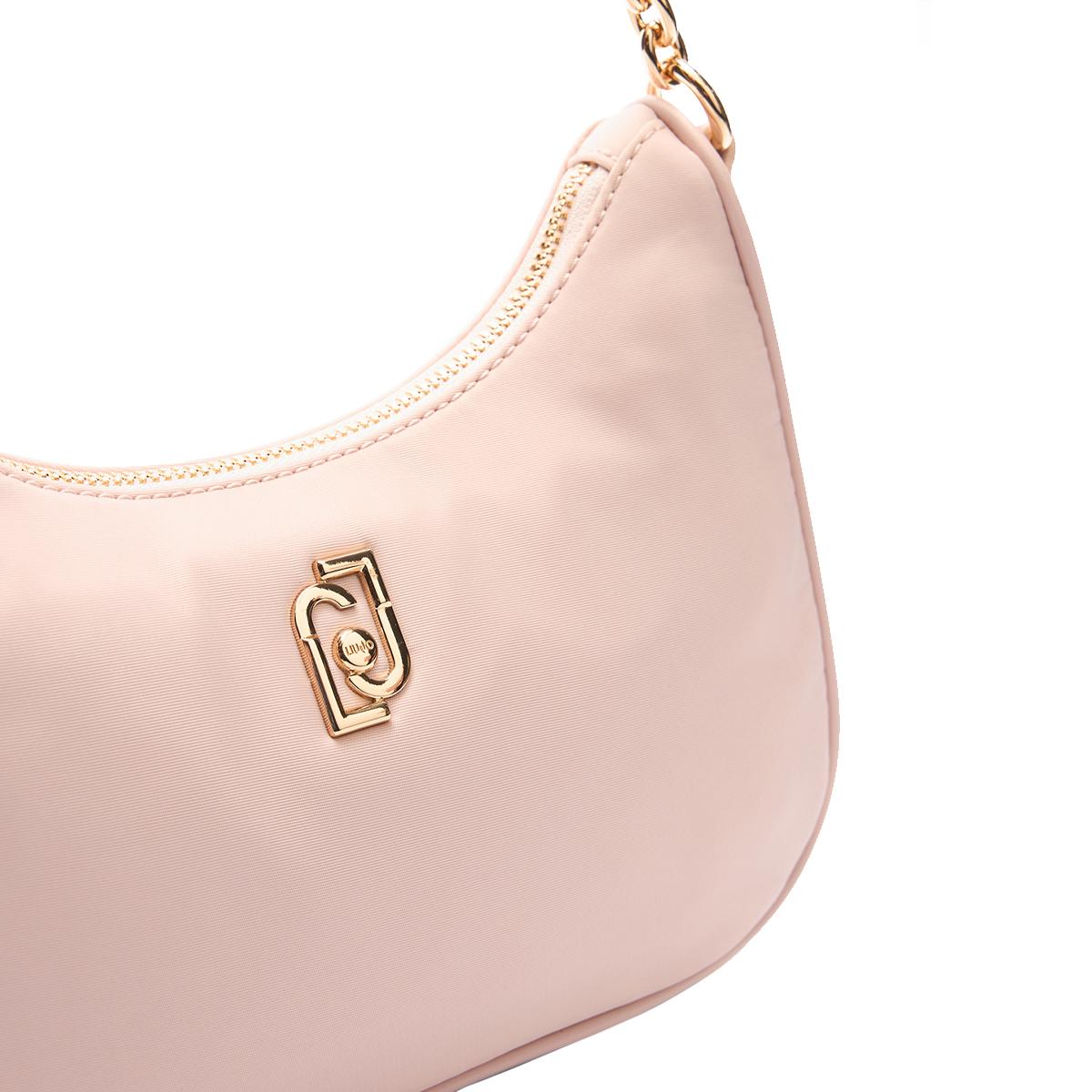 Liu Jo Sottospalla in Nylon con Logo Cipria - 4