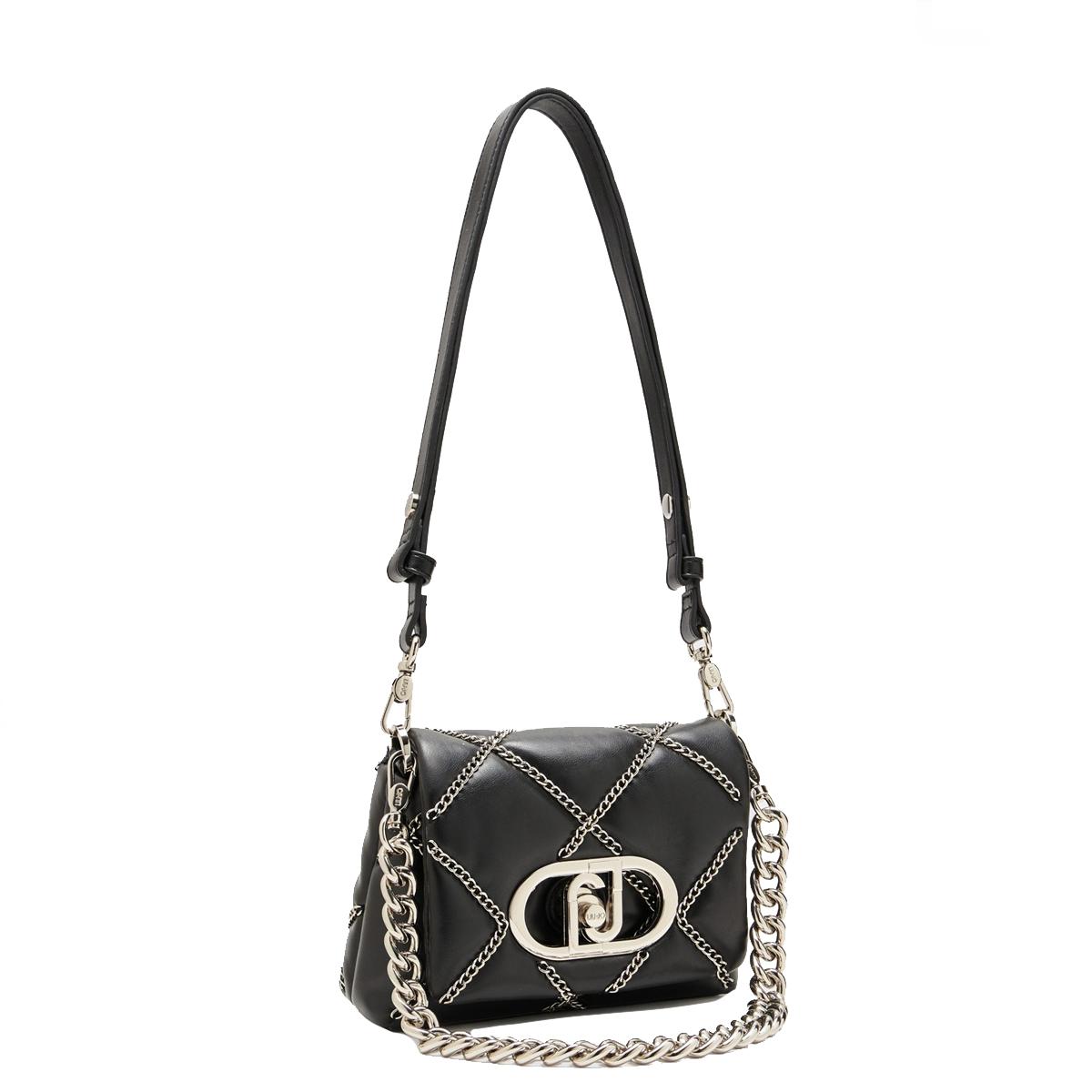 Liu Jo Sottospalla LaPuffy con catene Black - 2