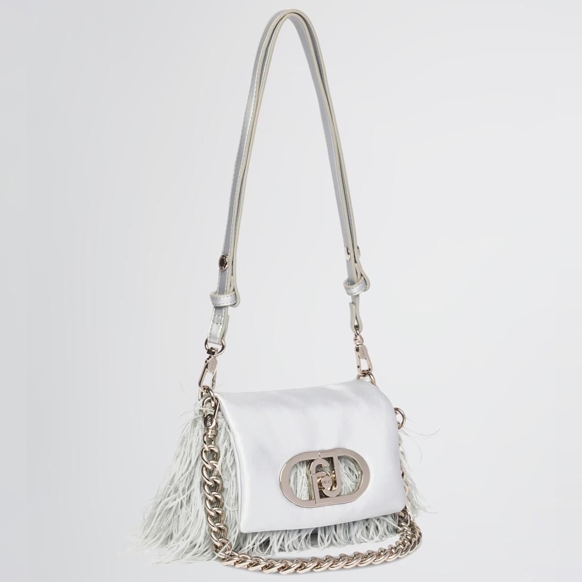 Liu Jo Sottospalla LaPuffy con piume Cielo - 3