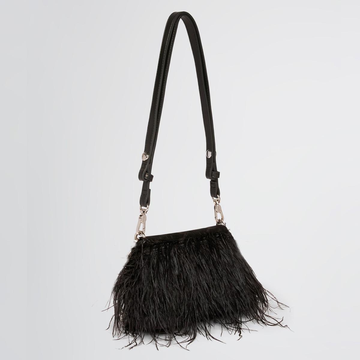 Liu Jo Sottospalla LaPuffy con piume Black - 3