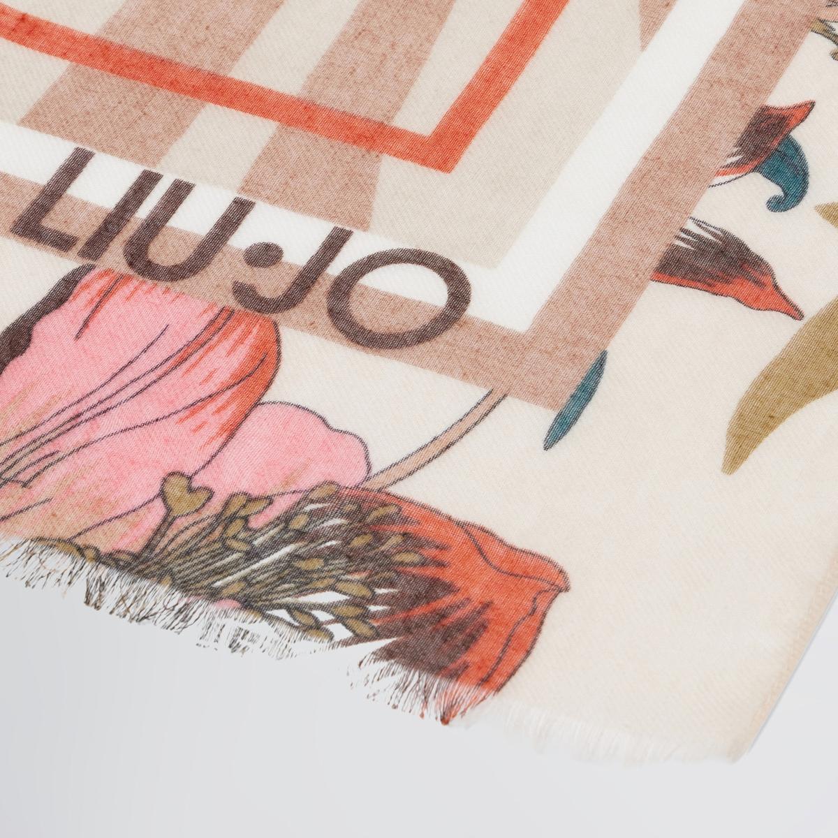 Liu Jo Foulard stamp floreale Naturale - 4