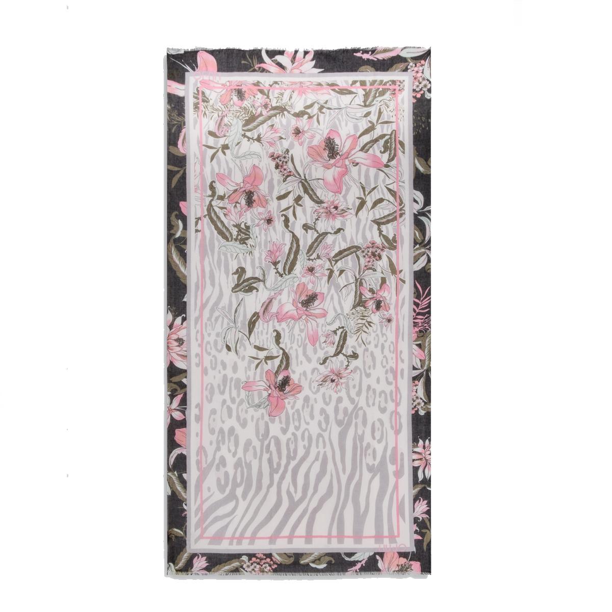 Liu Jo Foulard stamp floreale Black - 3