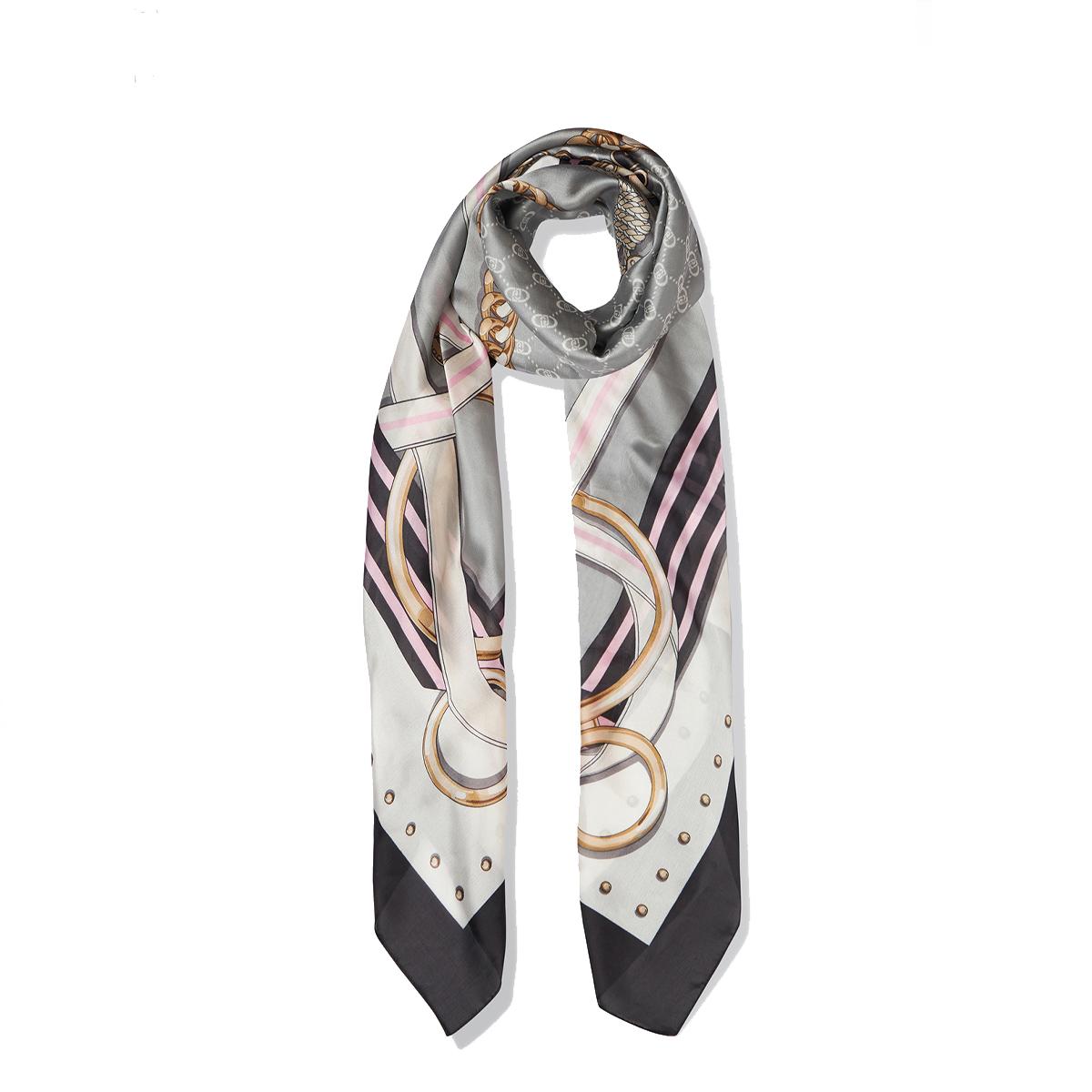 Liu Jo Foulard a righe Black - 1