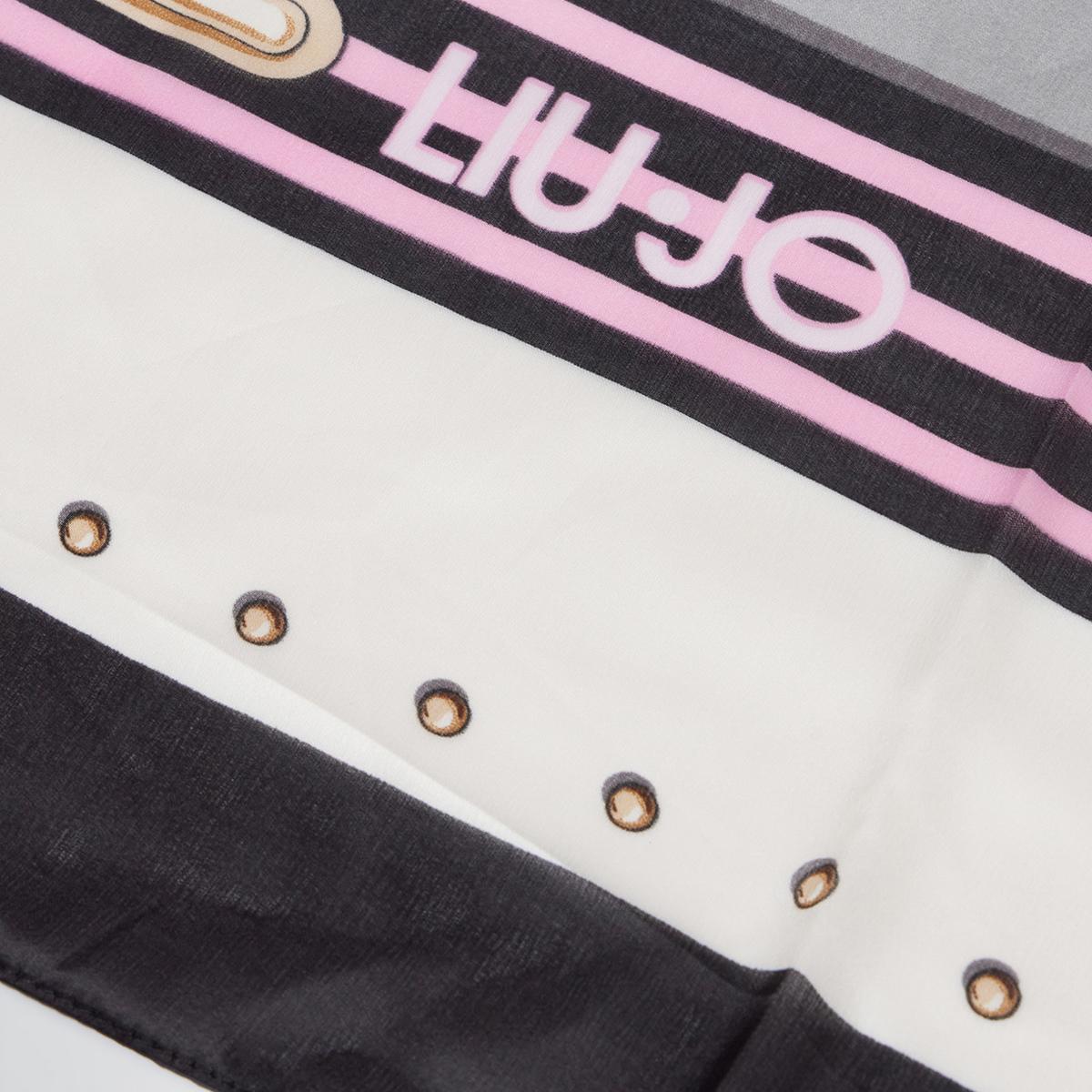 Liu Jo Foulard a righe Black - 5