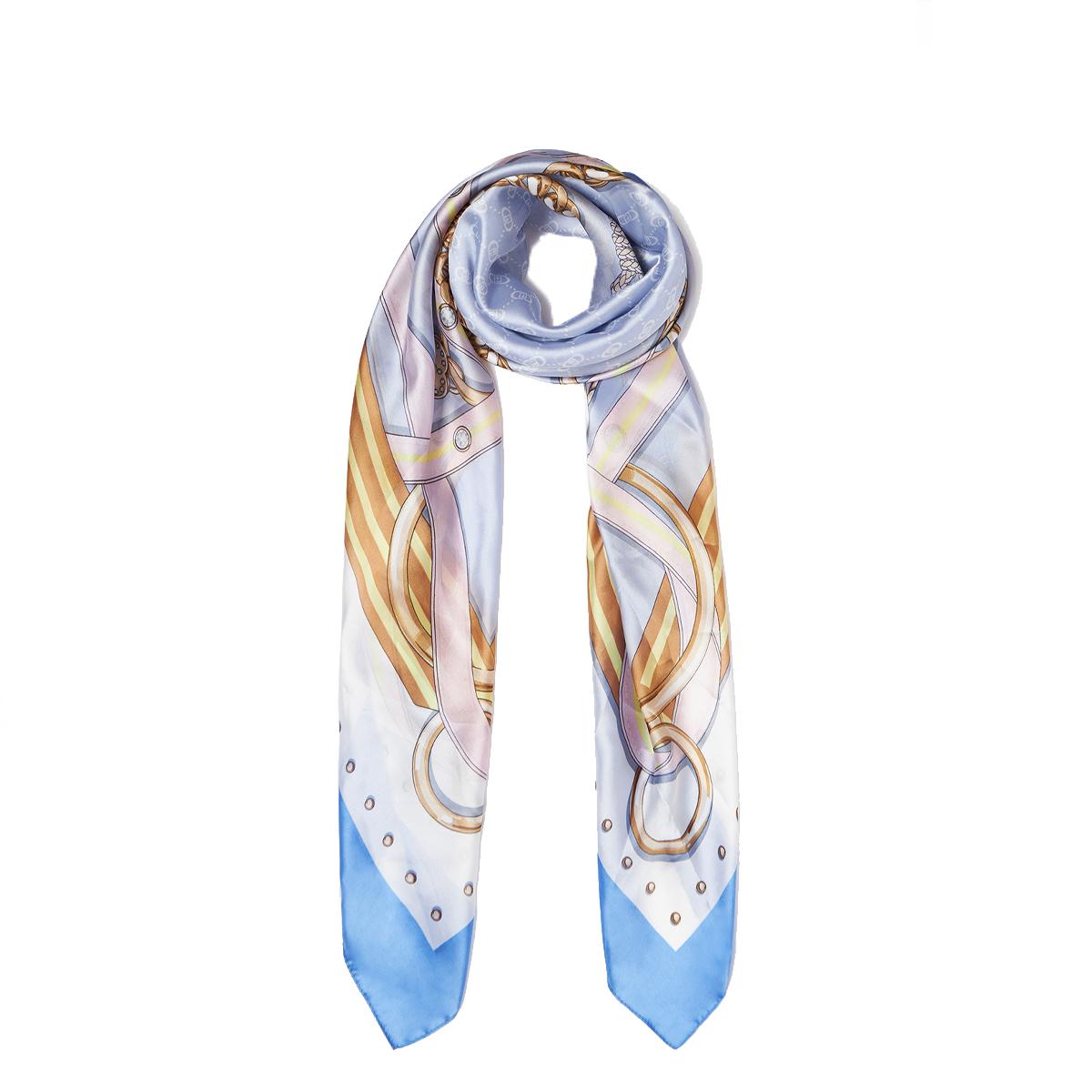 Liu Jo Foulard a righe Blu Bonnet - 1