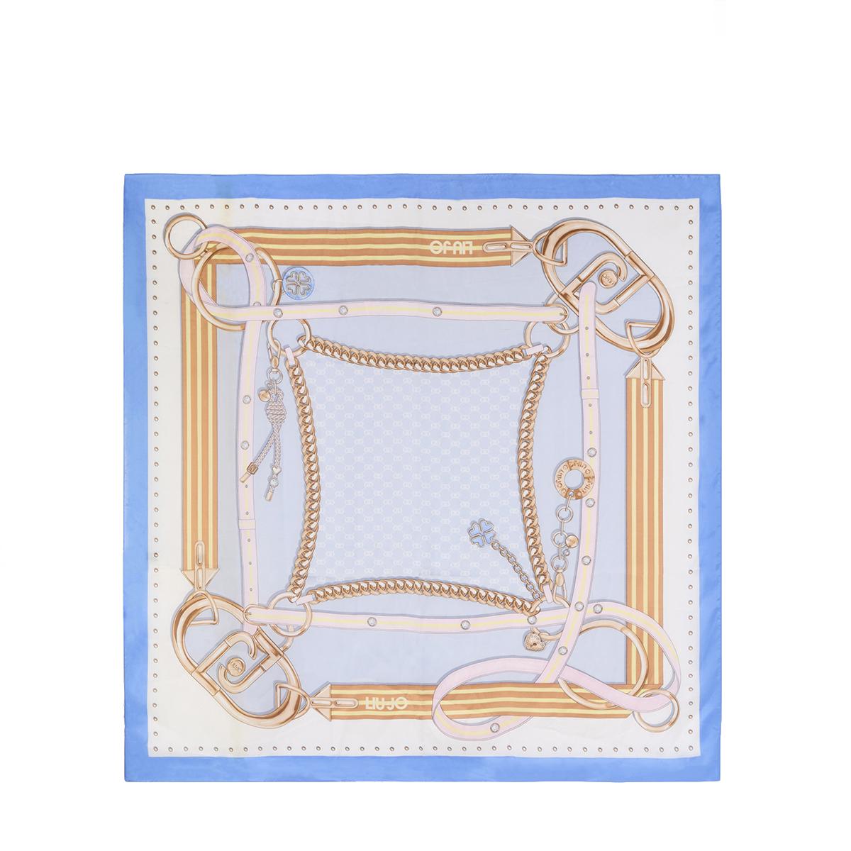 Liu Jo Foulard a righe Blu Bonnet - 3