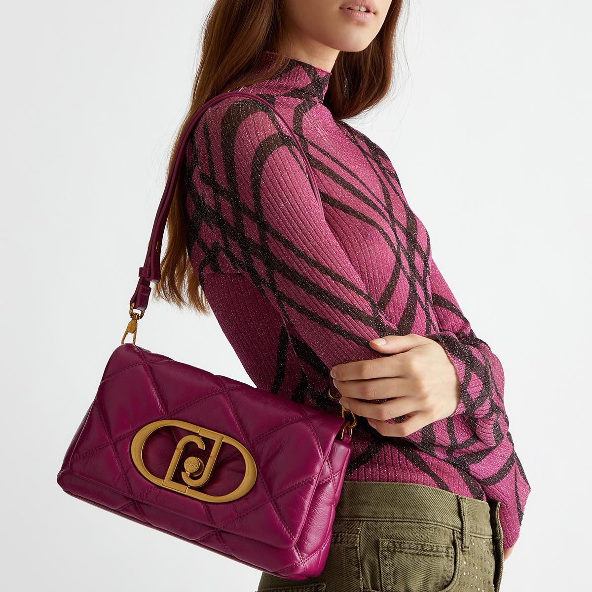 Liu Jo Sottospalla LaPuffy Matelassé Fucsia - 2