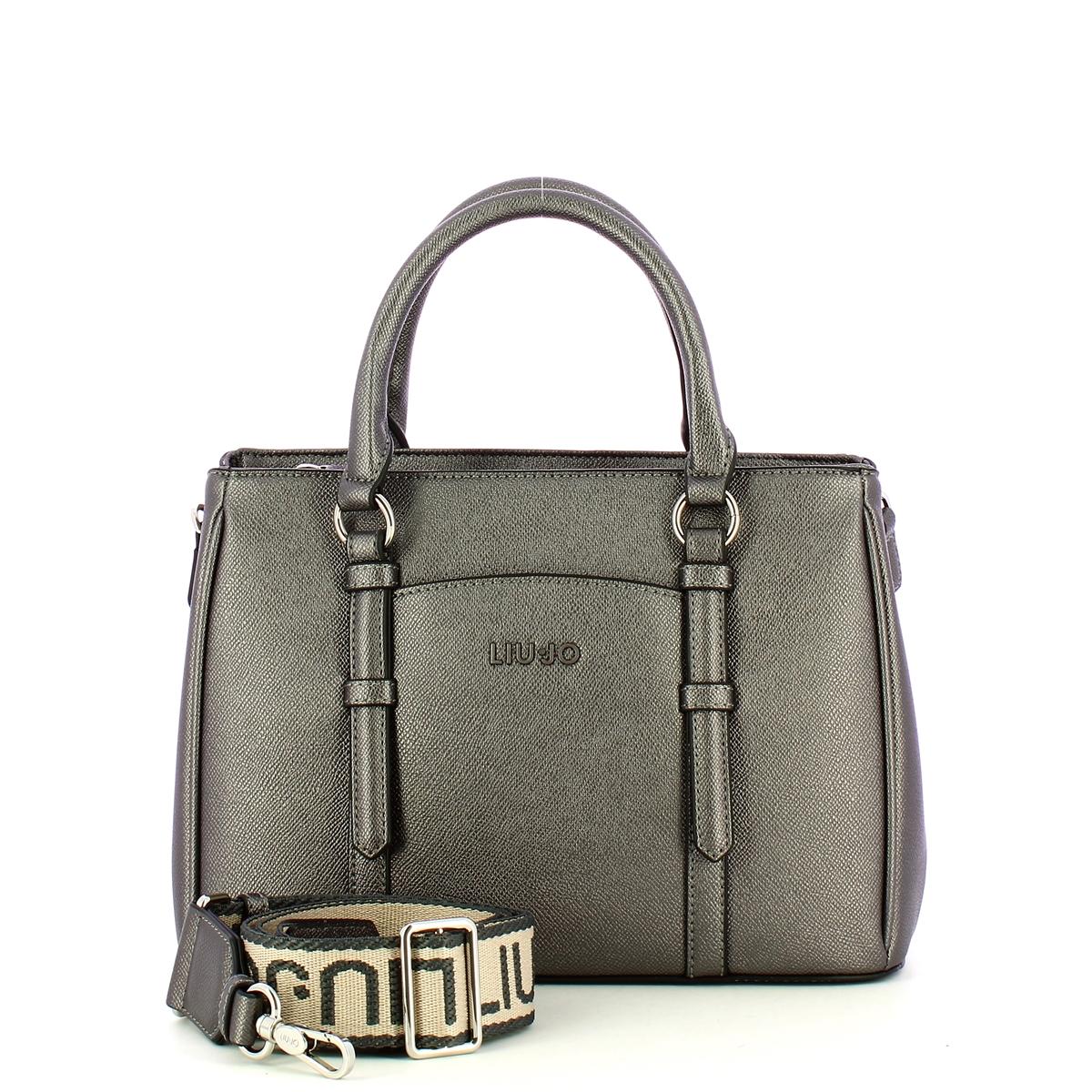 Liu Jo Borsa a mano Nevet Antracite Met - 4