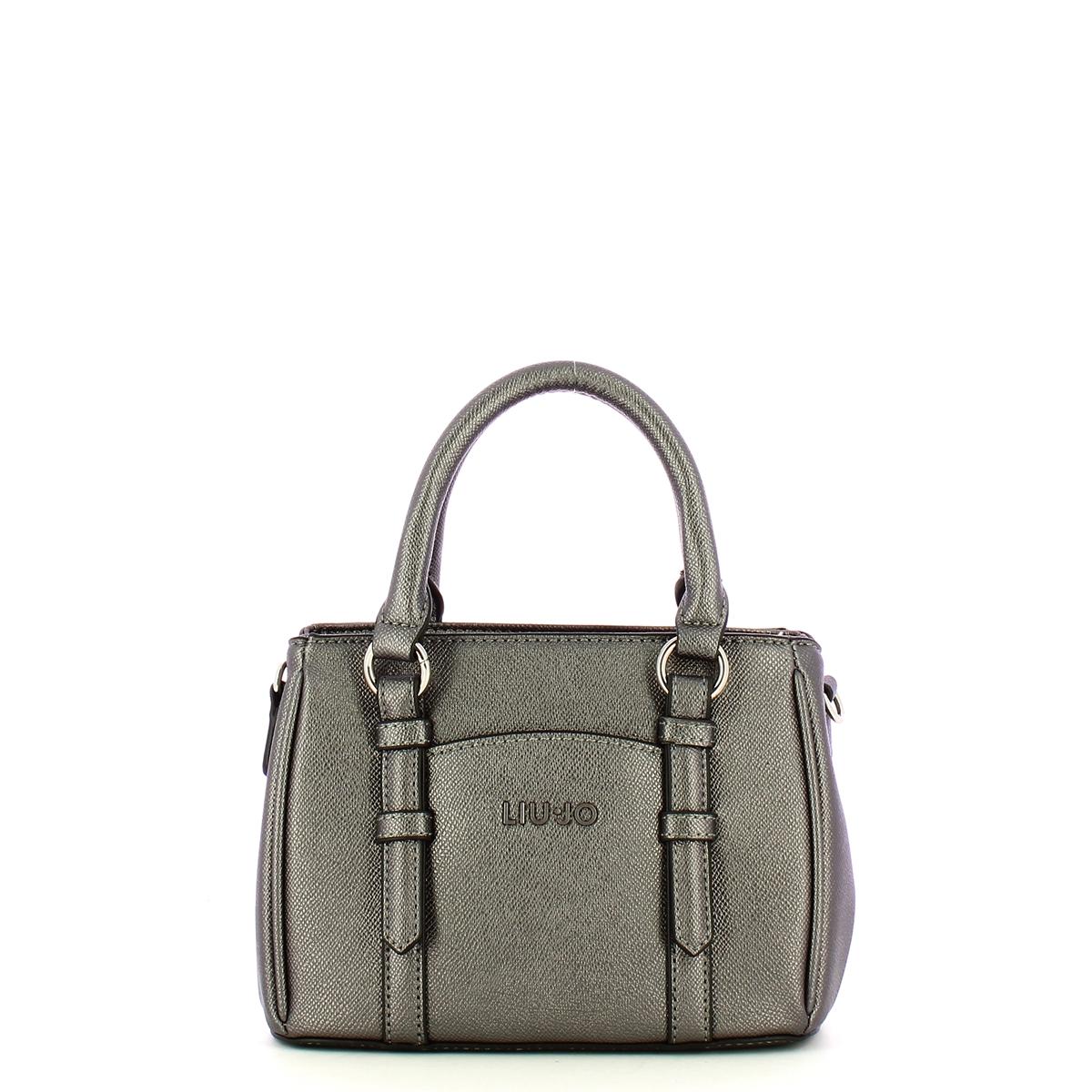Liu Jo Borsa a mano Nevet piccola Antracite Met - 1