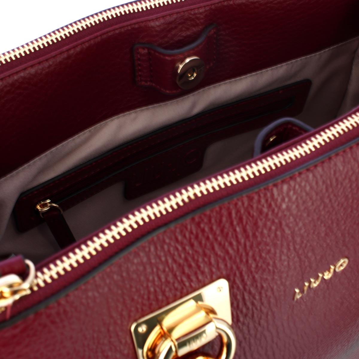 Liu Jo Borsa a mano Manh Red Wine - 5