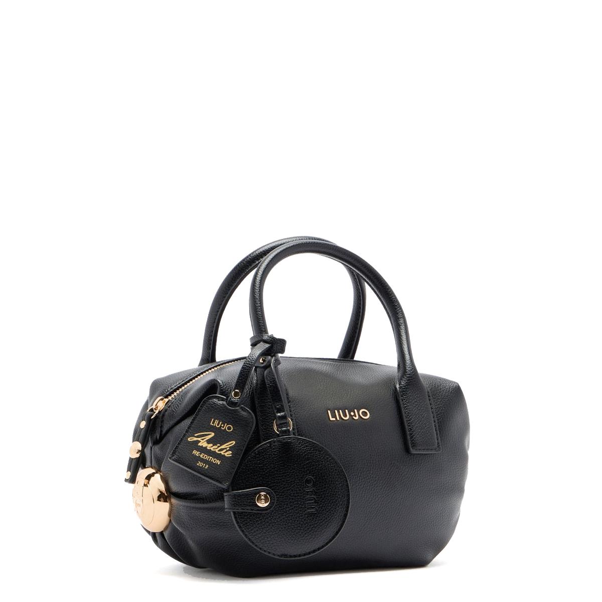 Liu Jo Borsa a mano Piccola Amelie con charm Black - 2