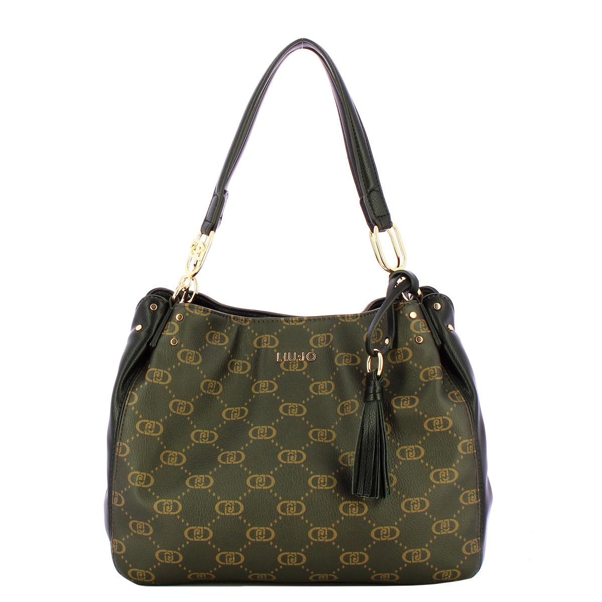 Liu Jo Borsa a spalla Monogram Black - 1