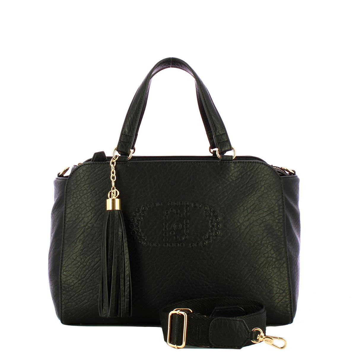 Liu Jo Borsa a mano con nappina Black - 4