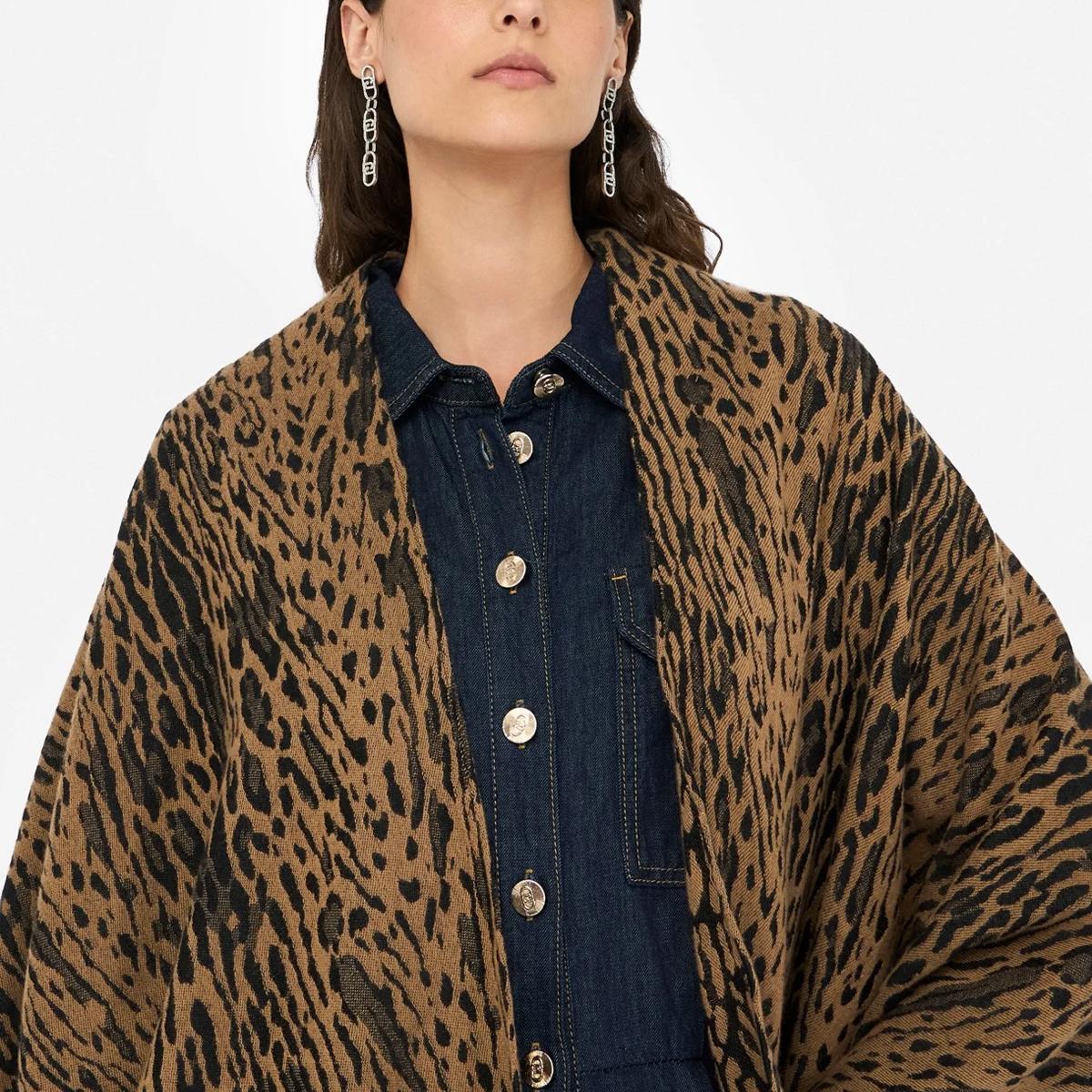 Liu Jo Poncho Animalier - 4