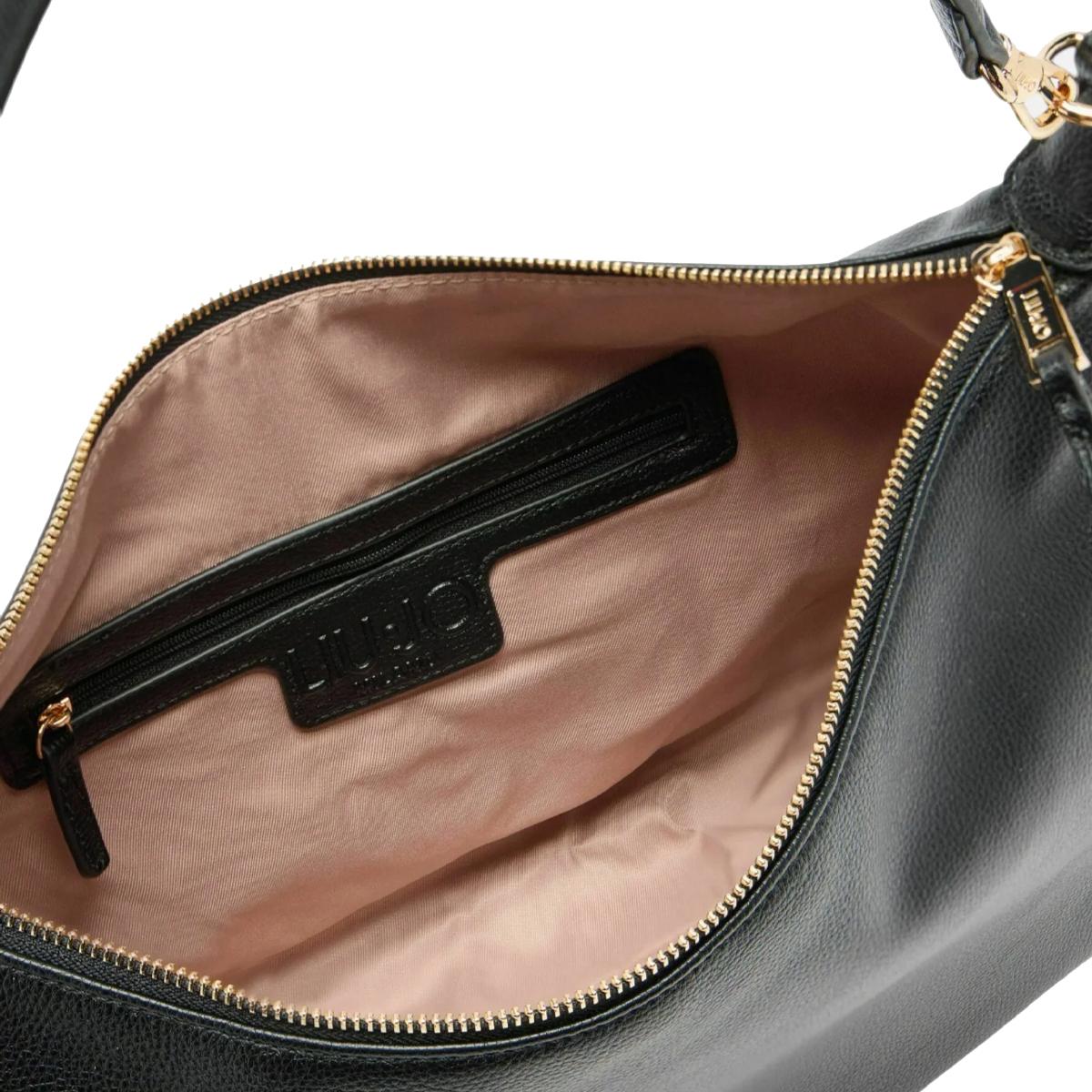 Liu Jo Hobo Bag Grande Espandibile Black - 5