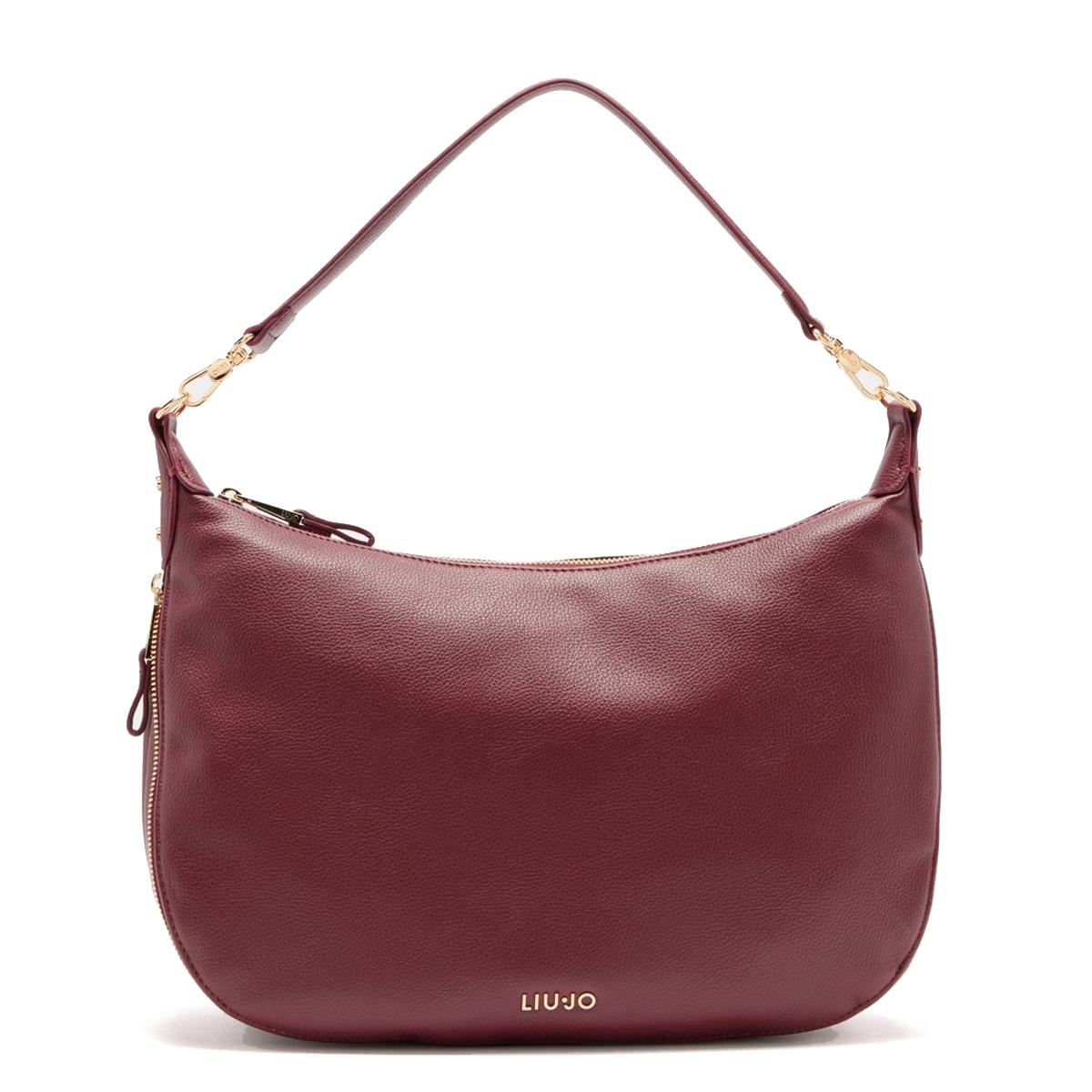 Liu Jo Hobo Bag Grande Espandibile Red Wine - 1