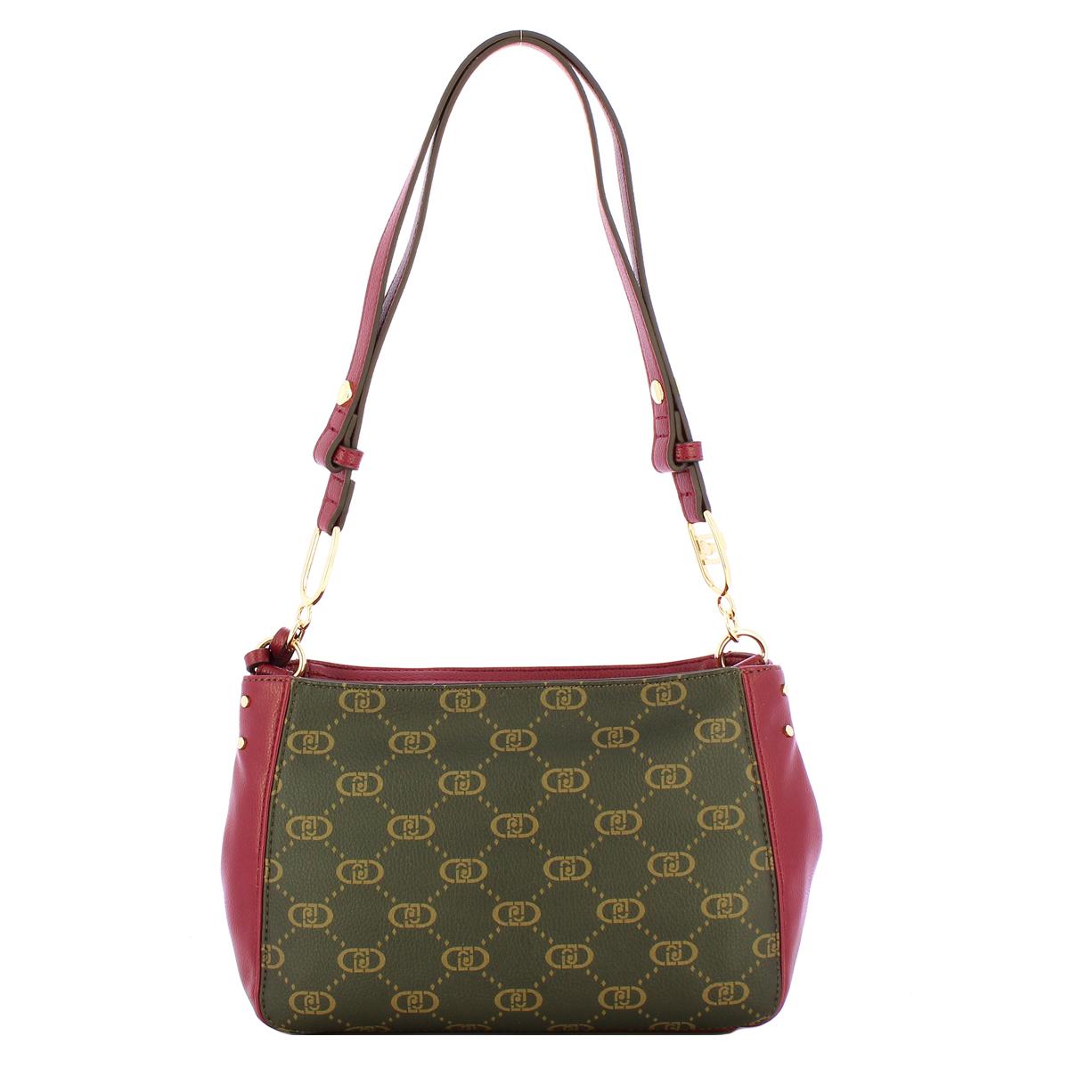 Liu Jo Borsa a spalla Media Monogram Red Wine - 3