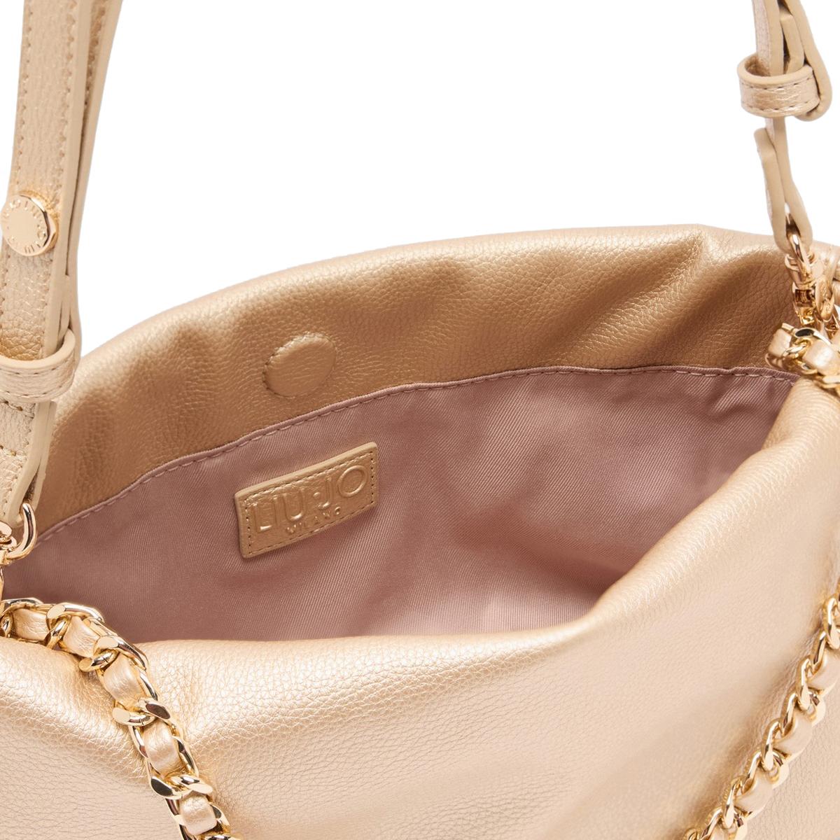 Liu Jo Borsa a spalla piccola Light Gold - 6