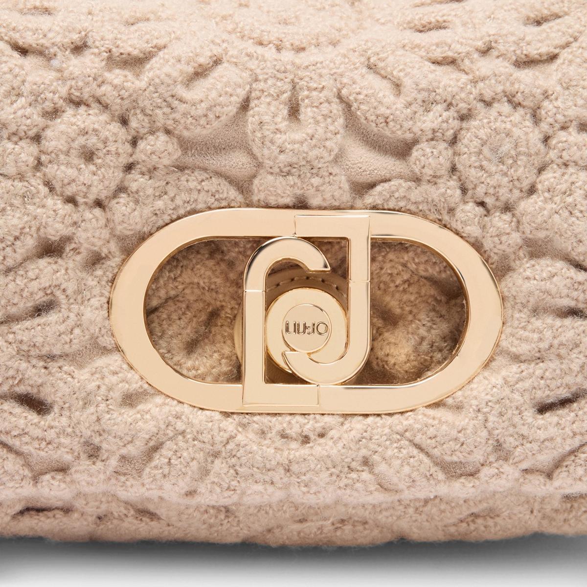 Liu Jo Sottospalla LaPuffy Piccola con ricamo Marmo - 5