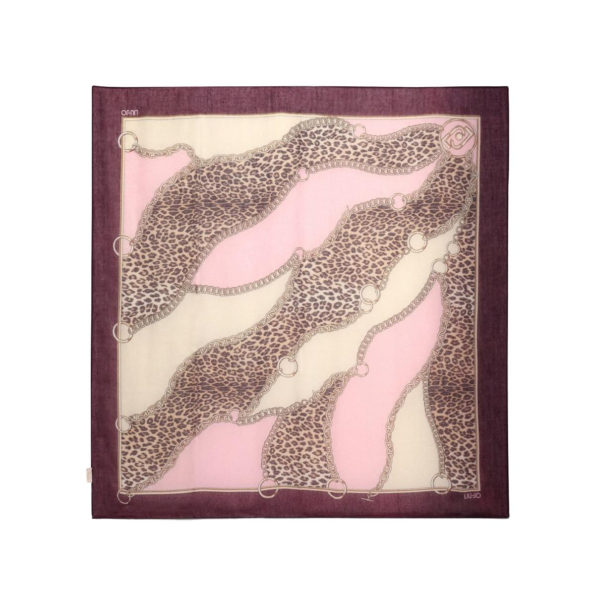 Liu Jo Foulard Liu Jo Better con catene Red Aubergine - 1