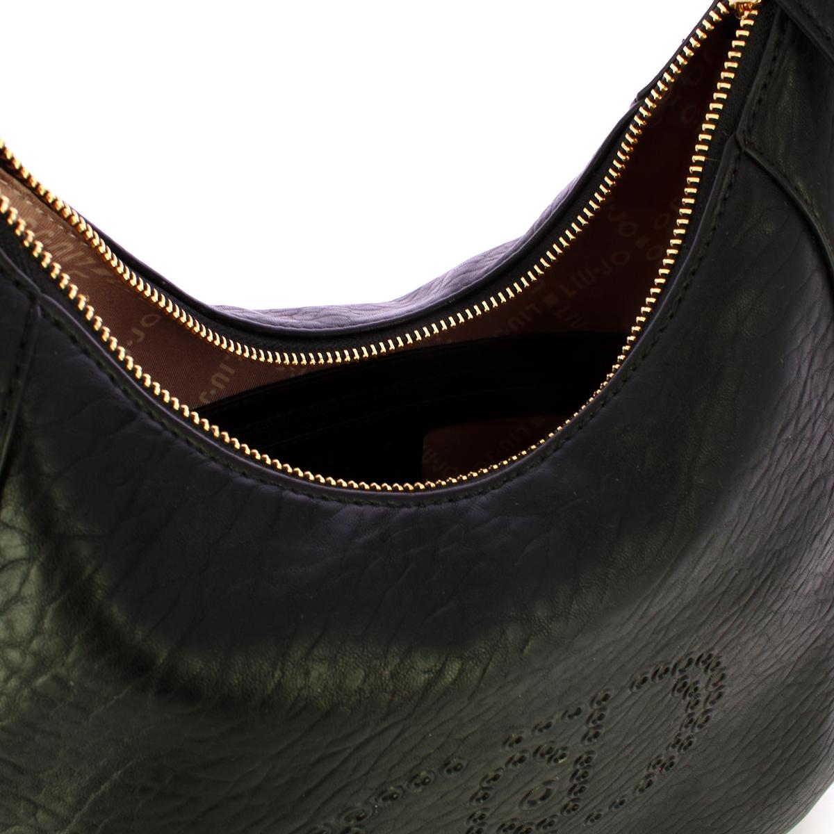 Liu Jo Hobo Bag con nappina Black - 5