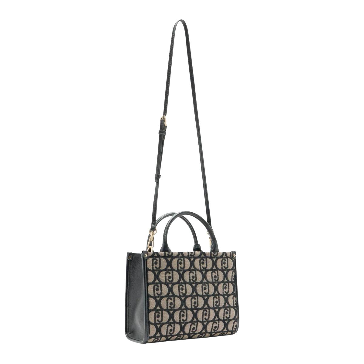 Liu Jo Borsa a mano Piccola jacquard Black - 3