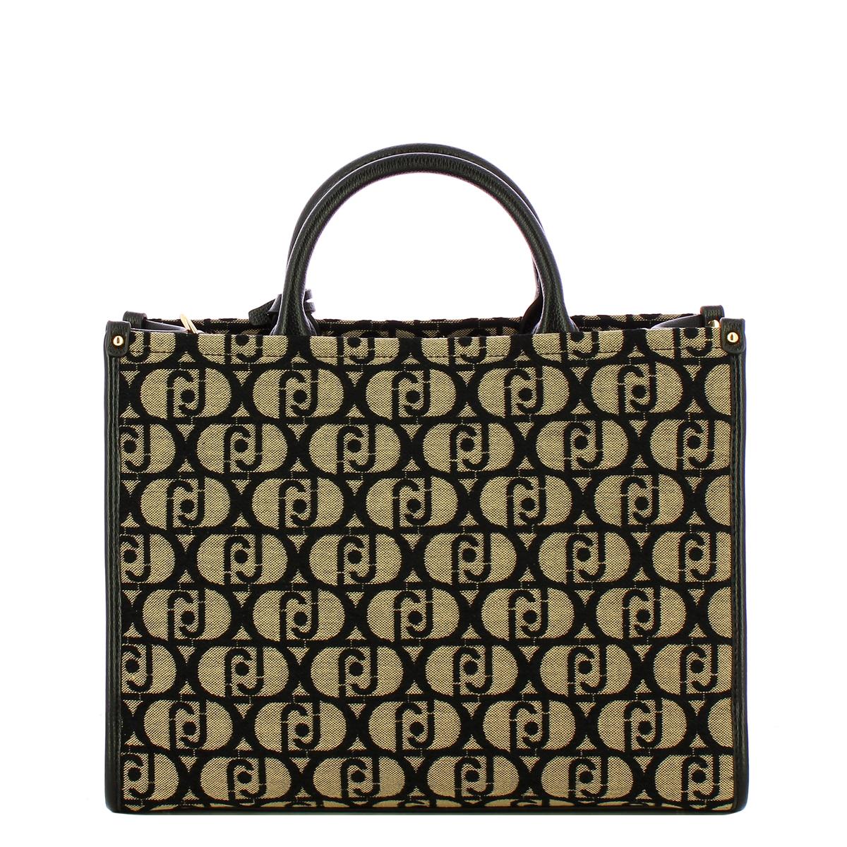 Liu Jo Borsa a mano Media jacquard Black - 3