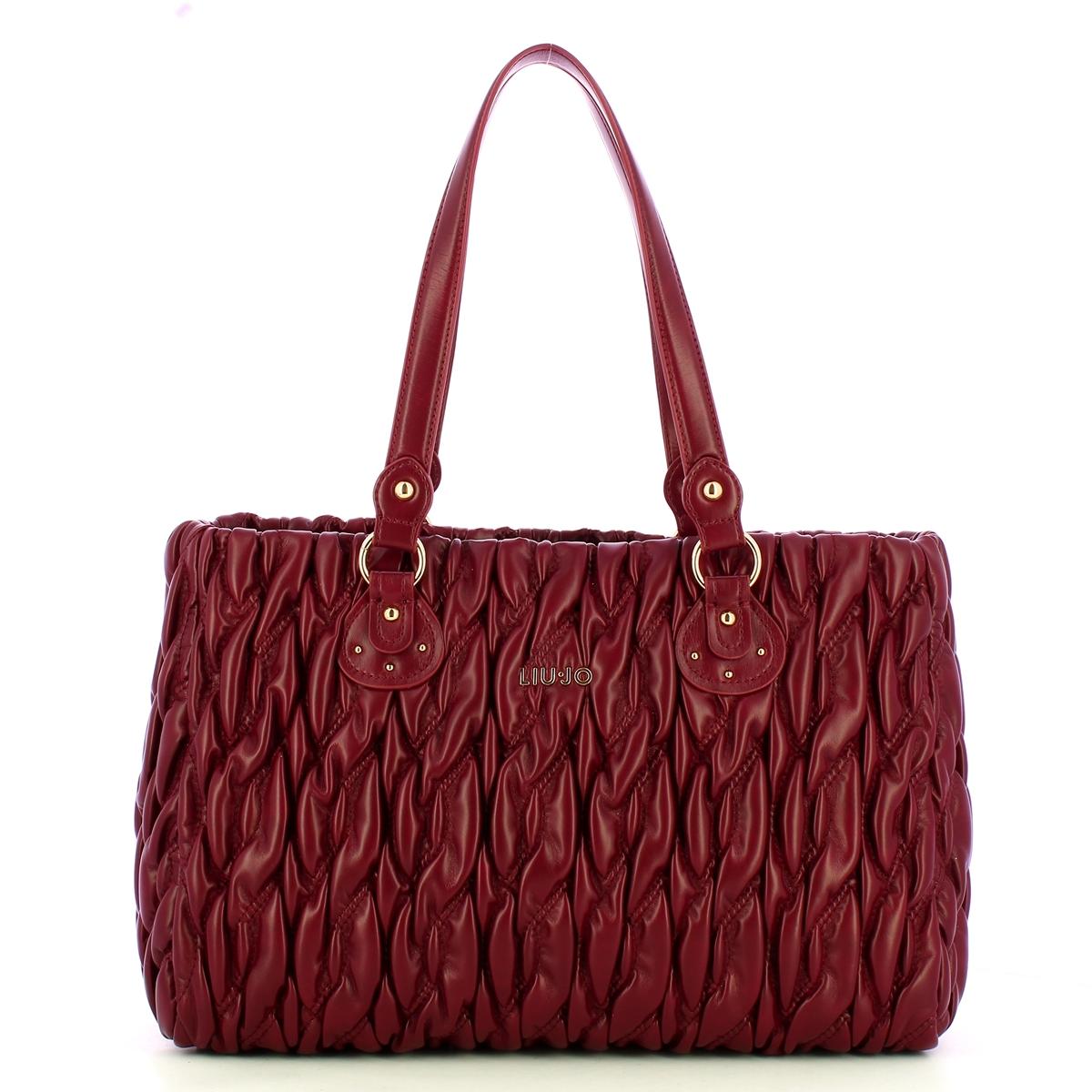 Liu Jo Shopping Bag Aide Red Wine - 1
