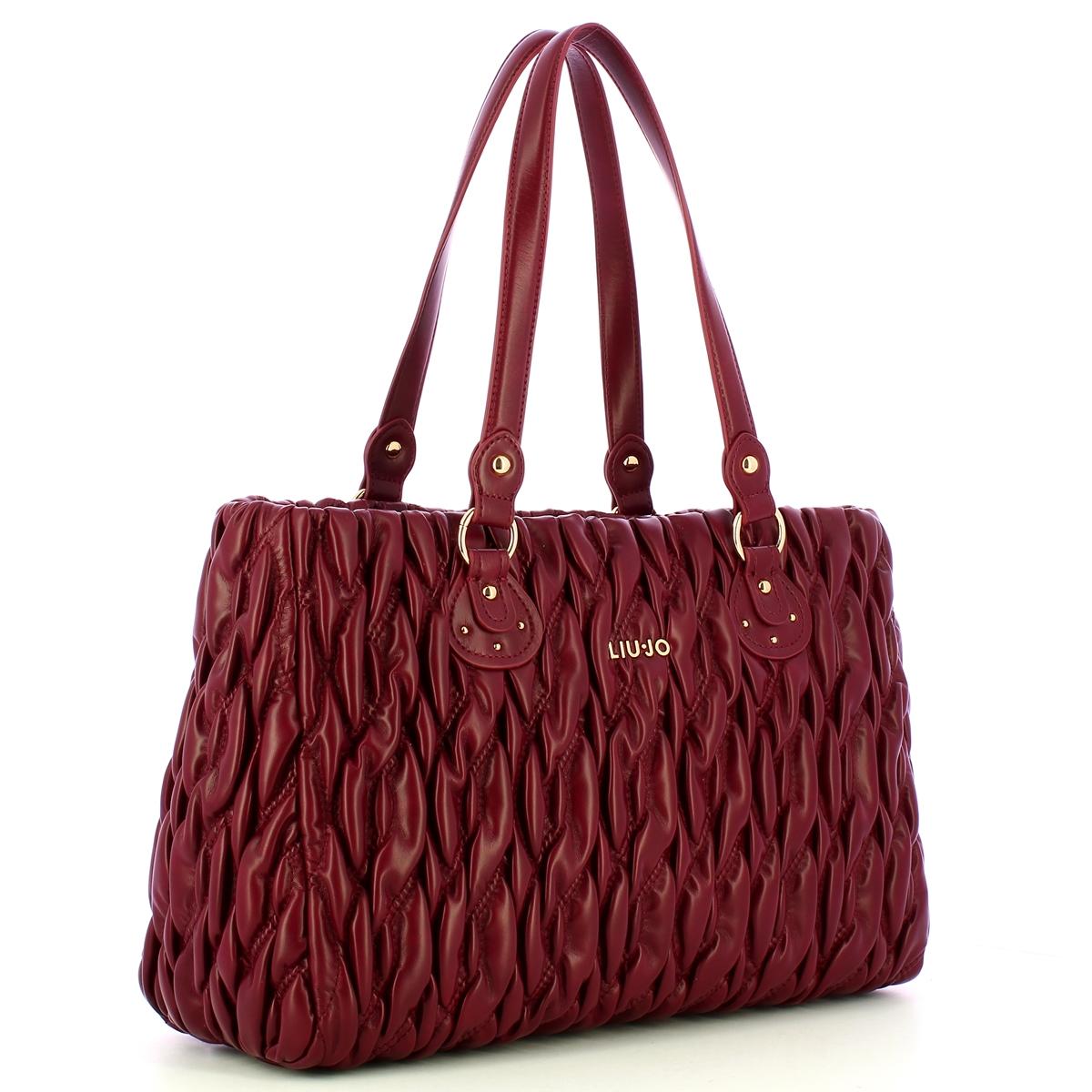 Liu Jo Shopping Bag Aide Red Wine - 2