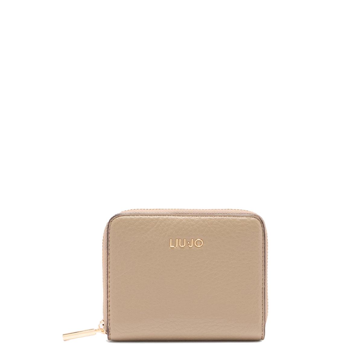 Liu Jo Portafoglio Zip Around Piccolo Desert Taupe - 1