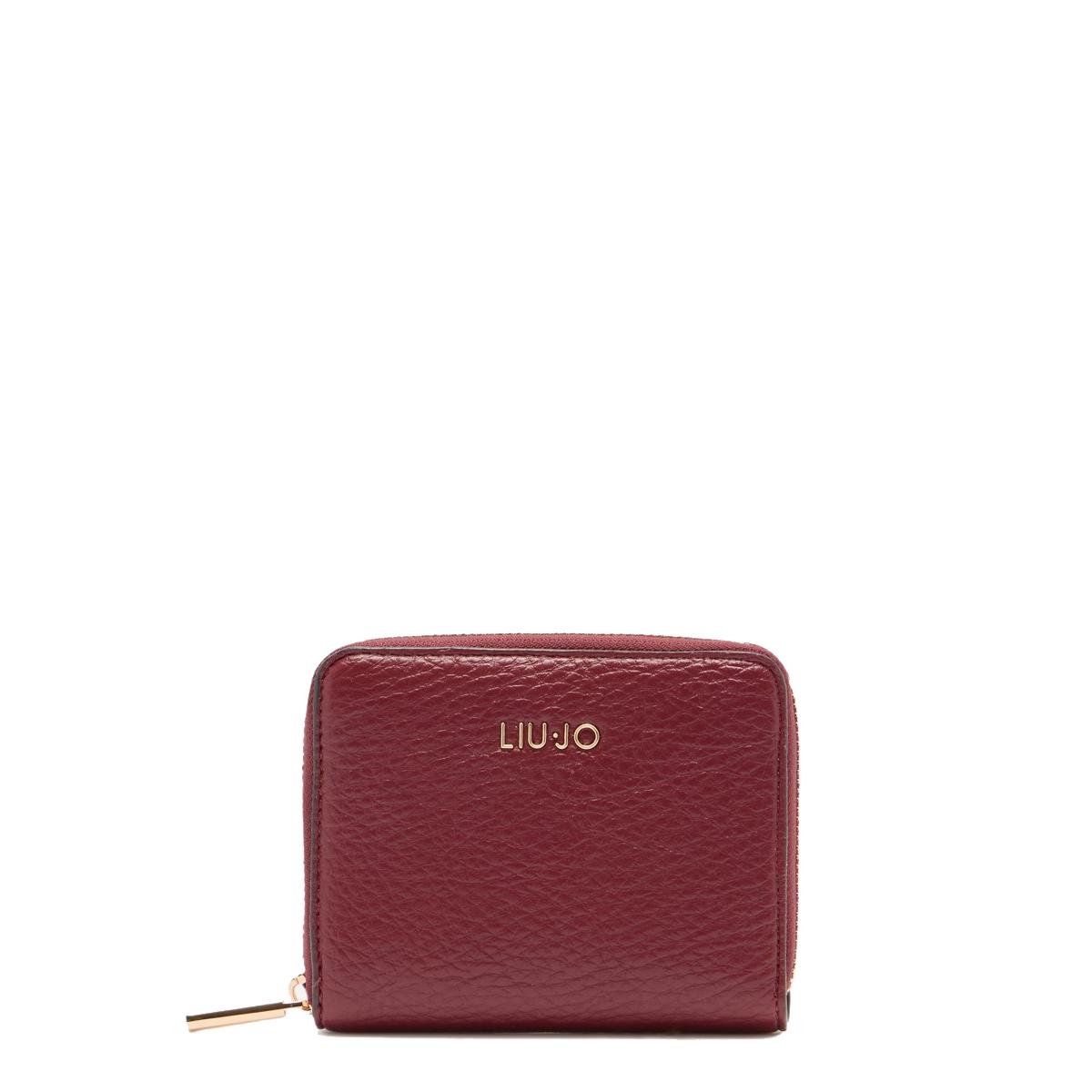 Liu Jo Portafoglio Zip Around Piccolo Red Wine - 1