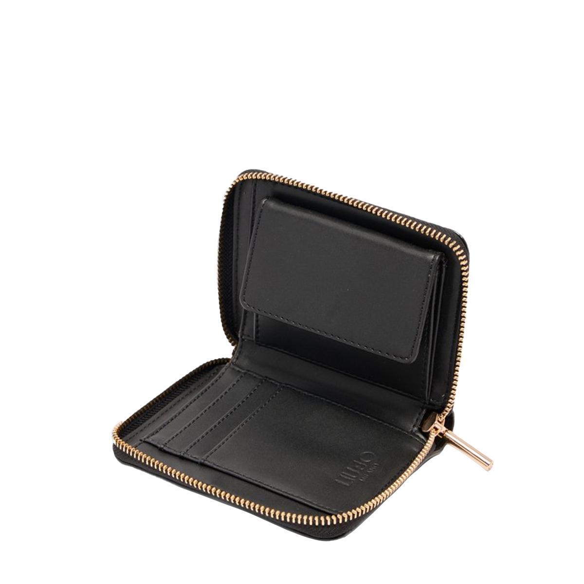 Liu Jo Portafoglio Zip Around piccolo Black - 4