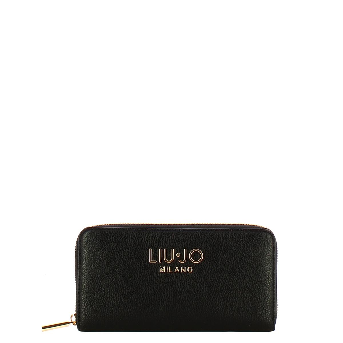 Liu Jo Portafoglio Zip Around grande Black - 1