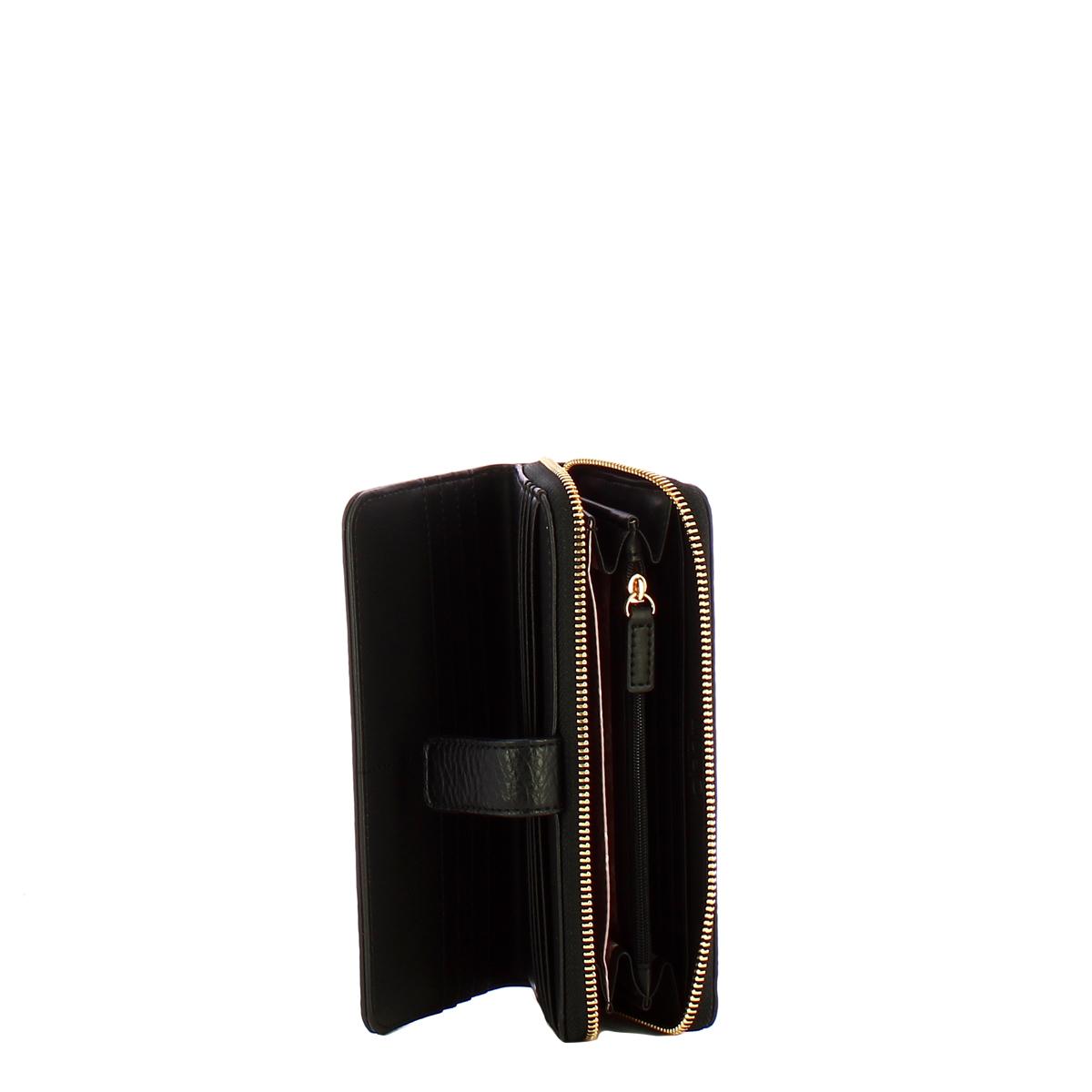 Liu Jo Portafoglio Grande doppio comparto Black - 3